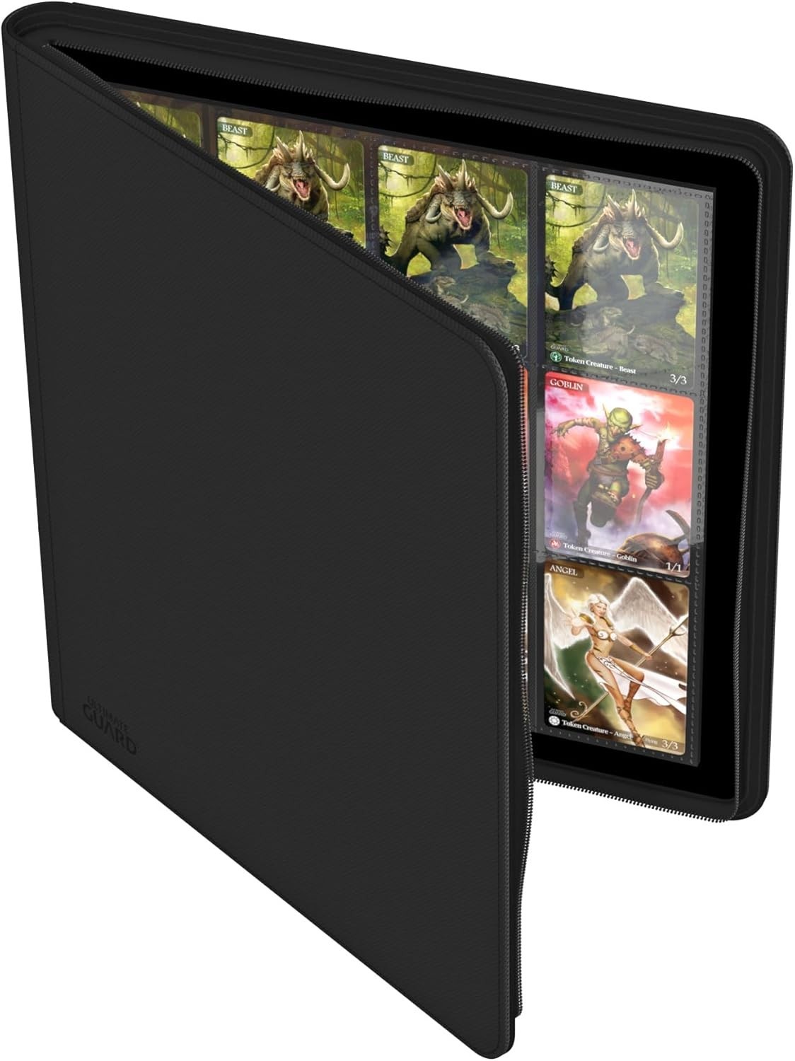 Zipfolio 480 Card Protector Black XenoSkin Double-Sleeve