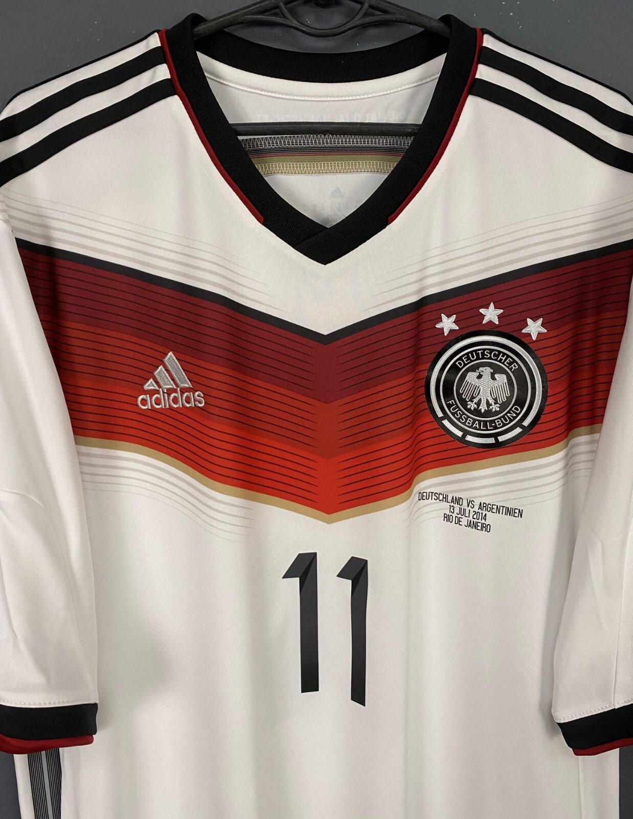MEN’S GERMANY NATIONAL 2014/2015 KLOSE #11 SOCCER FOOTBALL SHIRT JERSEY SIZE XL