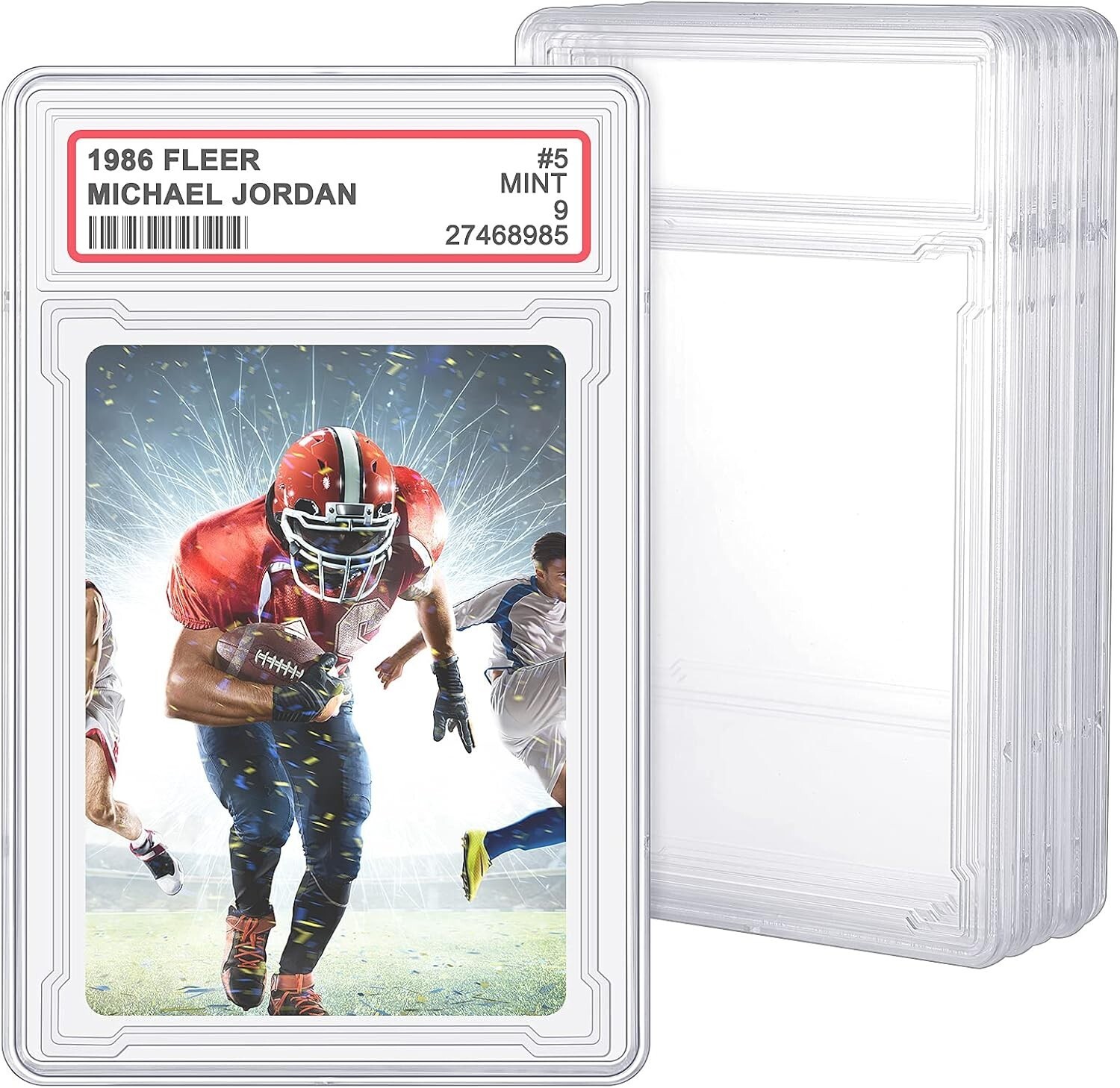 Empty Graded Card Holder PSA Style Slab for Trading Sports Cards Protector Case