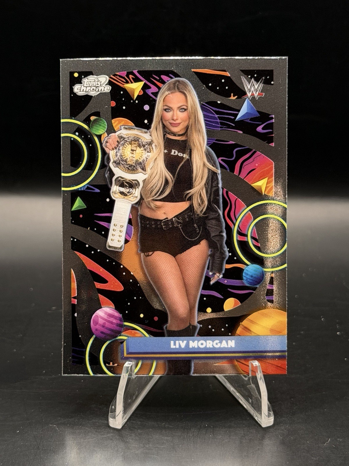 2026 Topps Chrome Cosmic #115 Liv Morgan