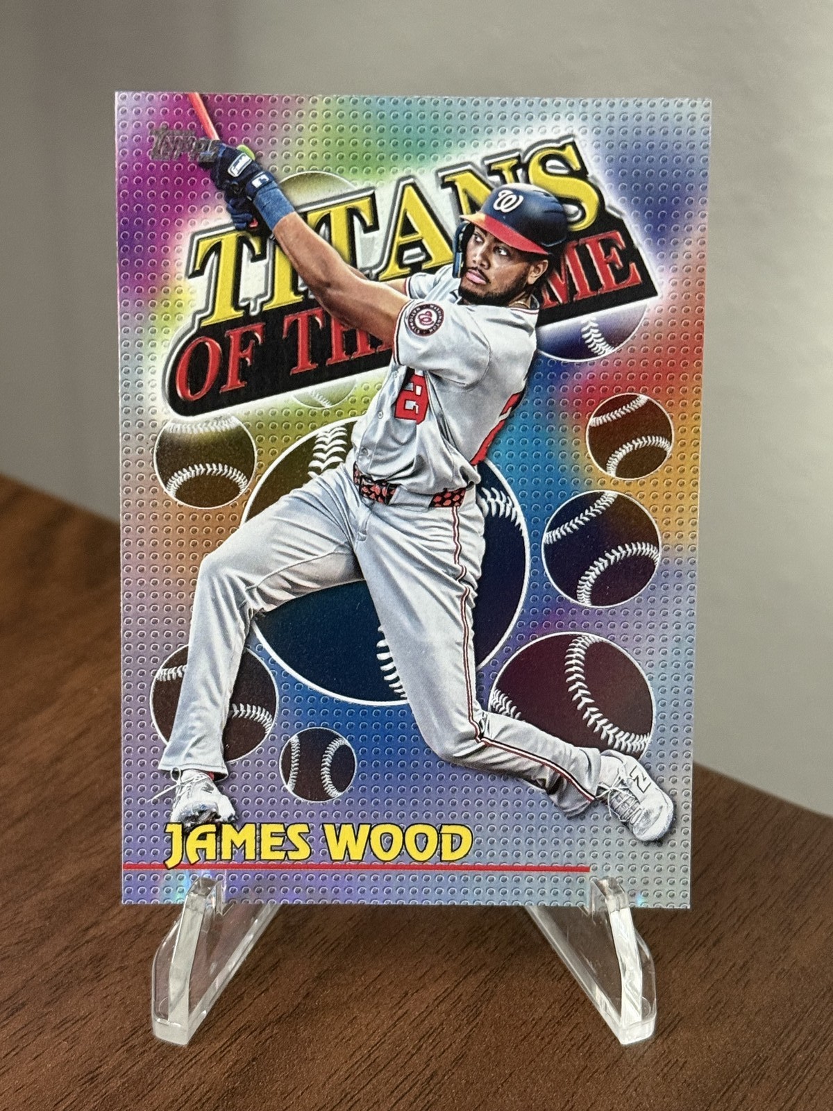 James Woods 2026 Topps Titans of the Game #TOG-15