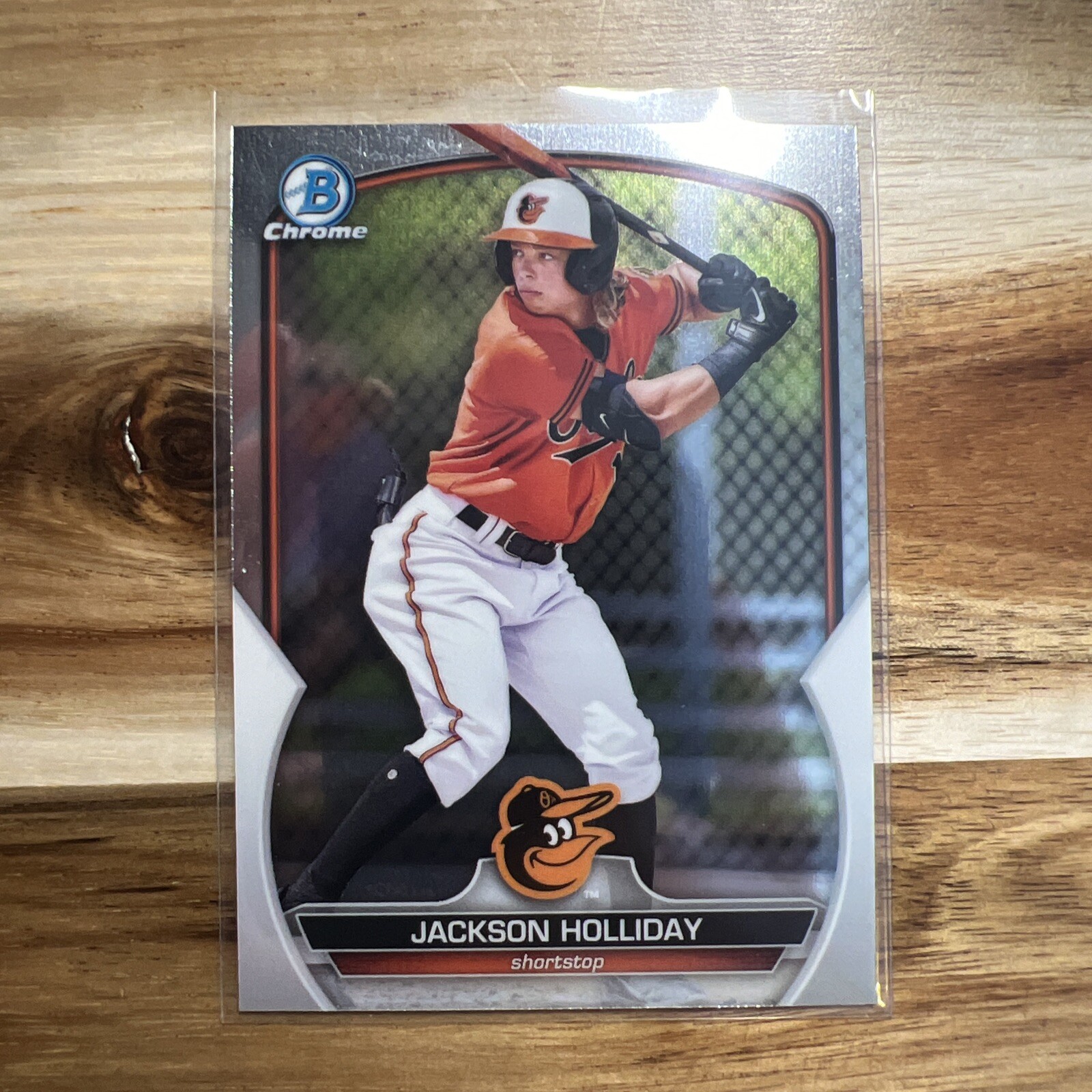 2023 JACKSON HOLLIDAY BOWMAN CHROME ROOKIE RC CARD # BCP-20 !!!