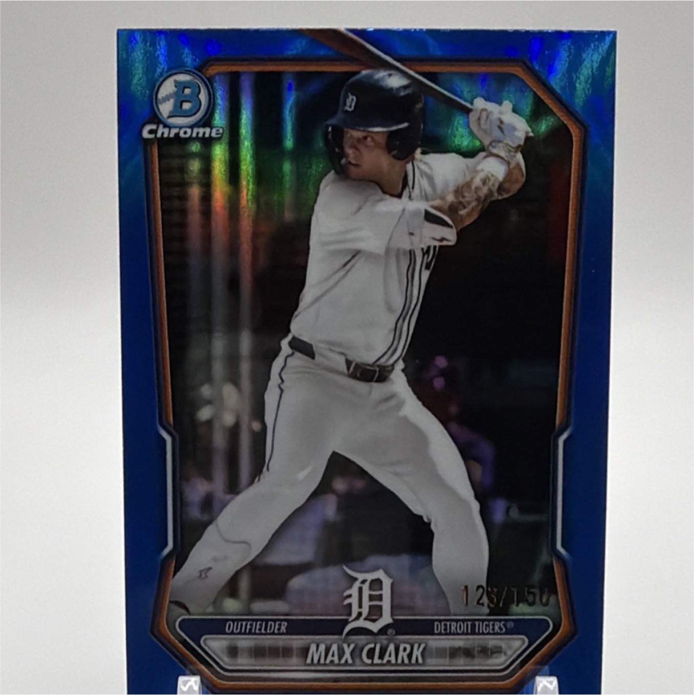 2026 Bowman Chrome Max Clark Blue Refractor 123/150 BCP-2