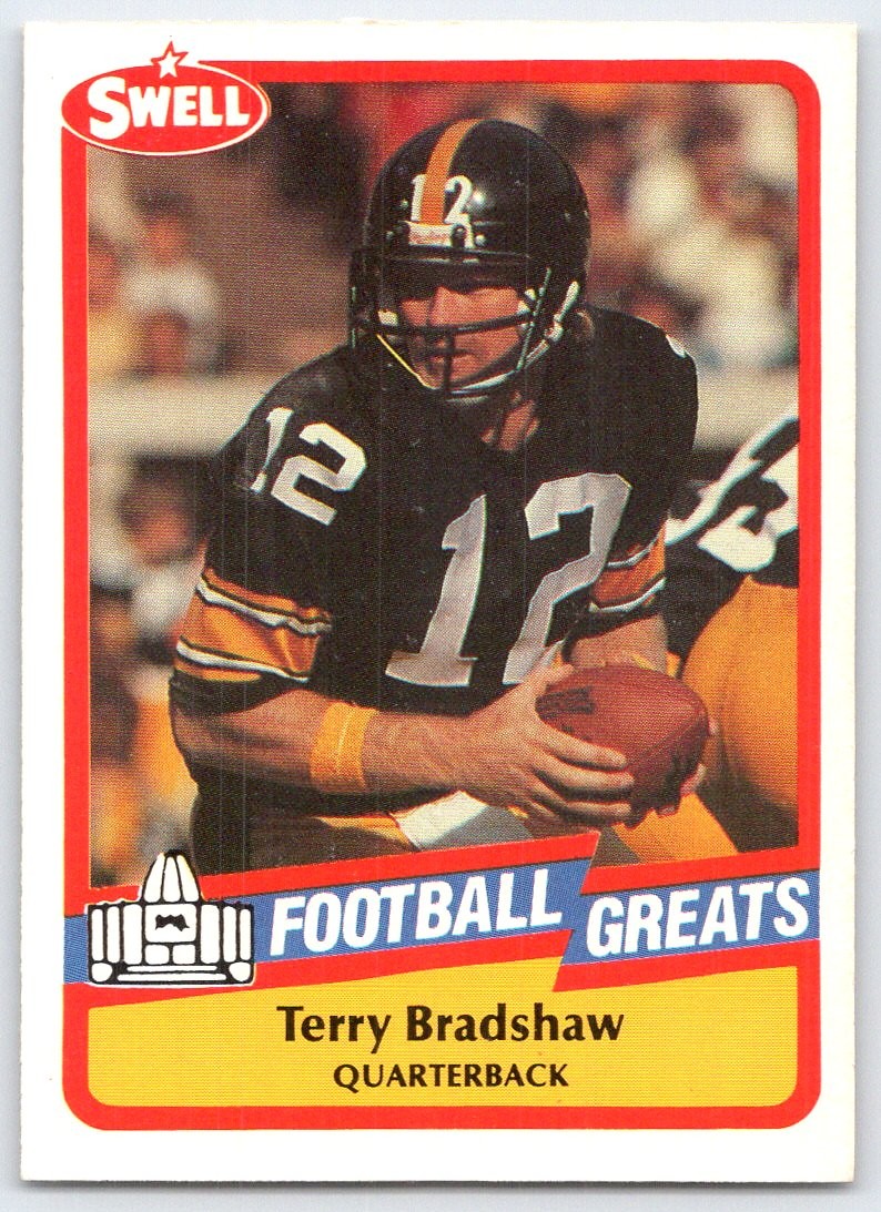 1989 Swell Greats #1 Terry Bradshaw Pittsburgh Steelers