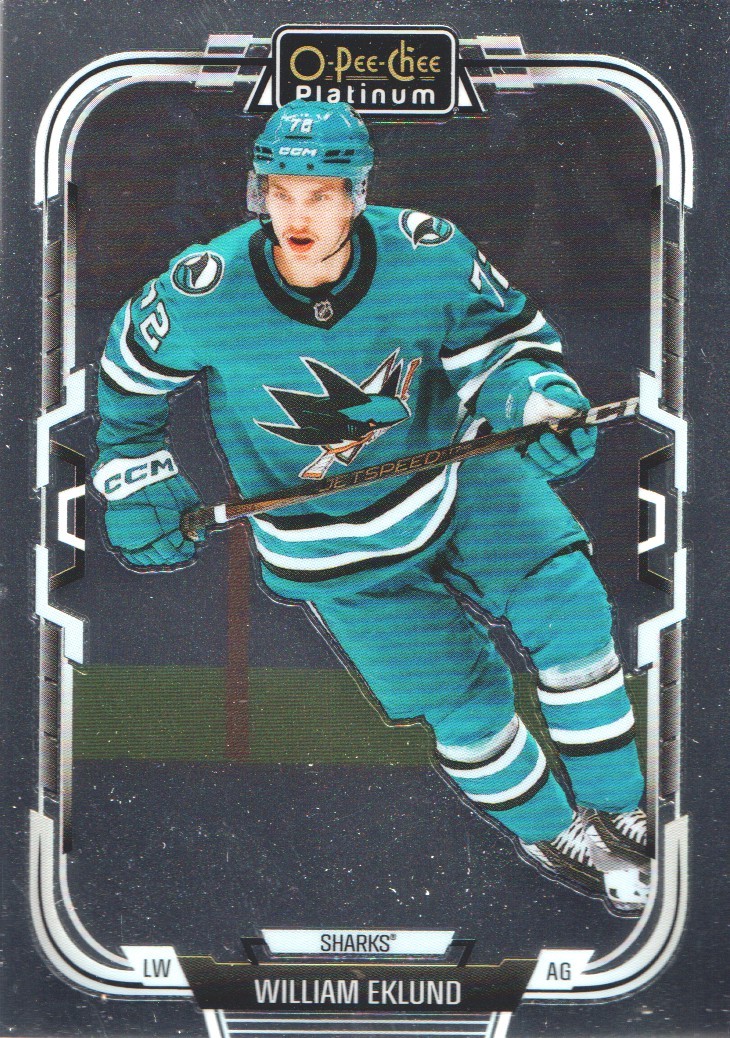 2025-26 O-Pee-Chee Platinum #100 William Eklund – HKY