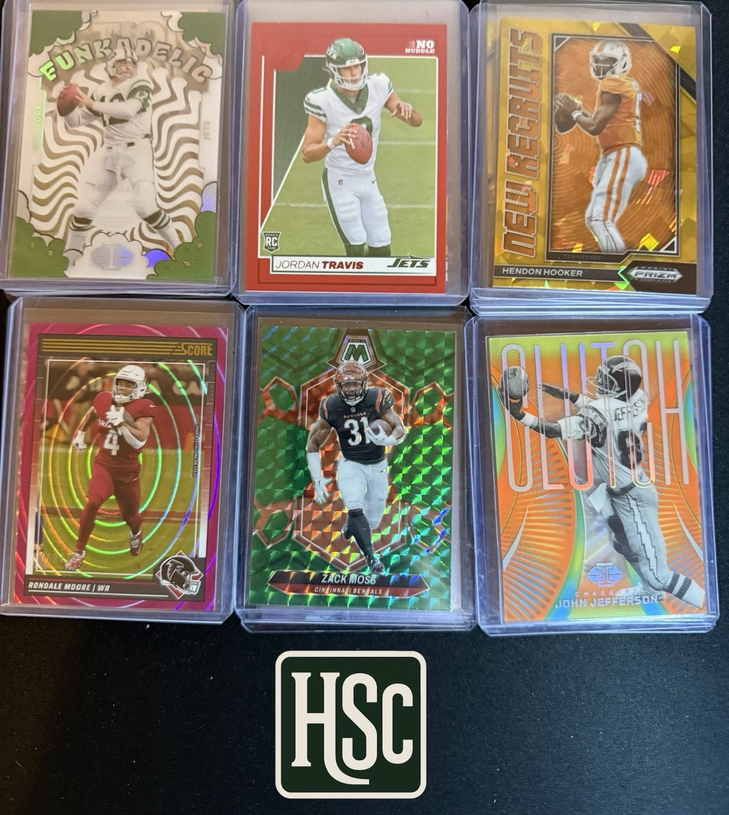 Football NFL – 80 Card Lot – Rookies, Parallels, Memorabilia, Autos, Numbered