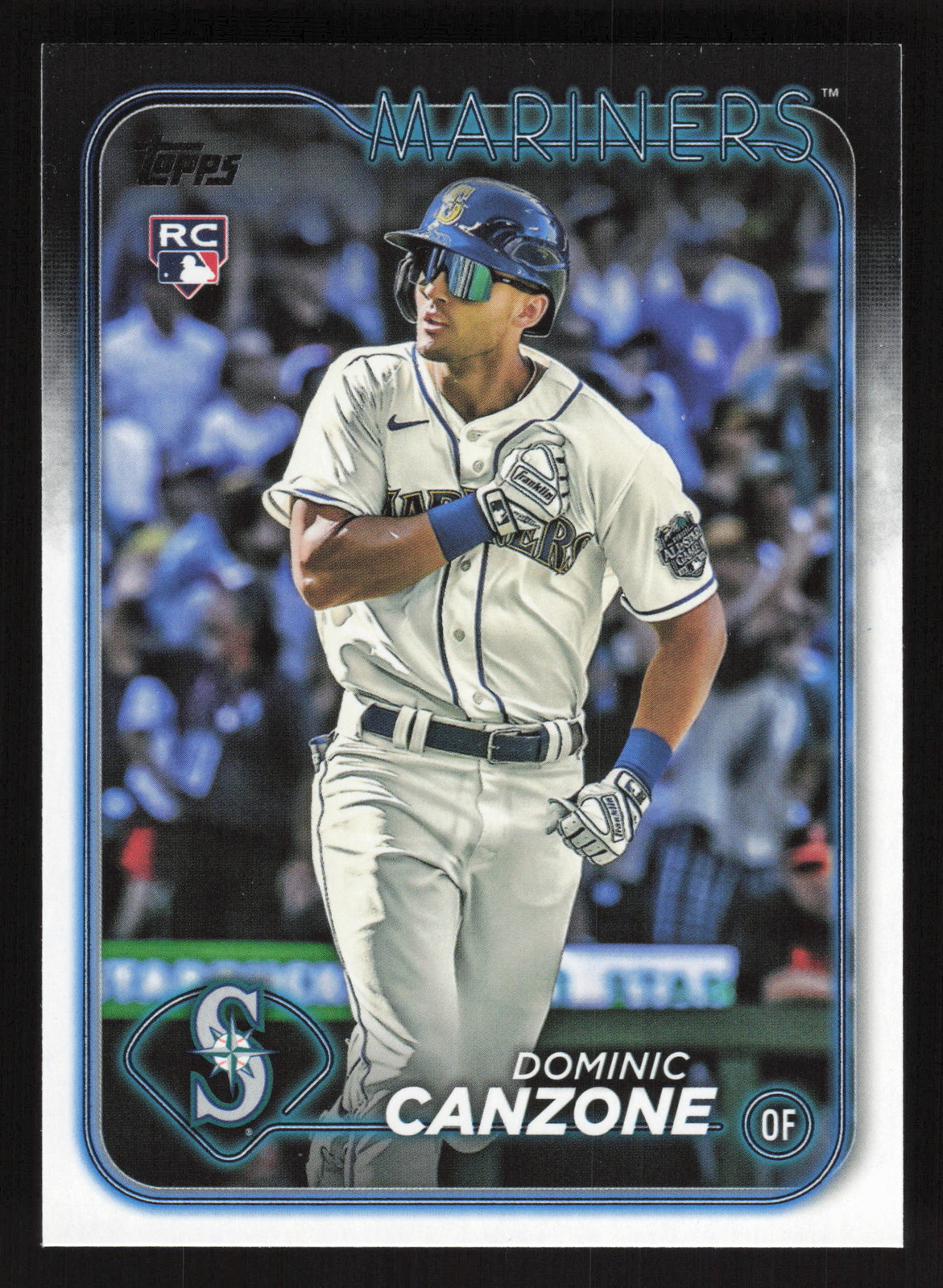 Dominic Canzone RC 2024 Topps #195 Seattle Mariners