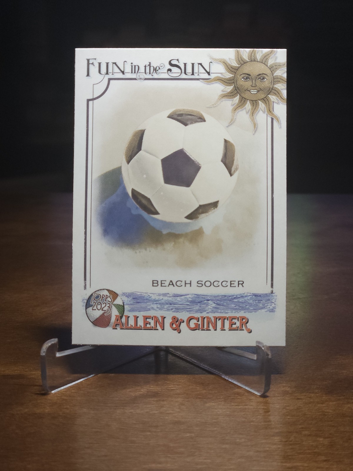 2023 Topps Allen & Ginter – Fun In The Sun #FITS-8 Beach Soccer