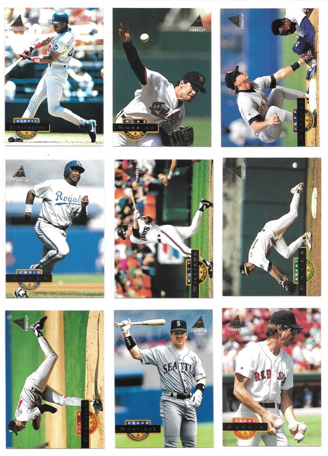 1994 Pinnacle Baseball Trading Cards / Choose From List #s 251-500 / mb19