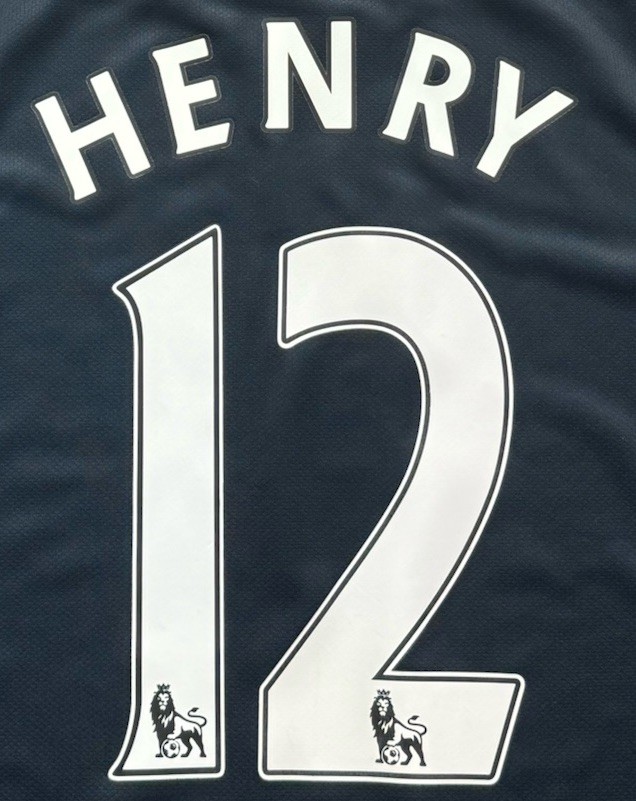 2011/12 Arsenal Authentic Away Jersey #12 Henry Large Long Sleeve Player Specs
