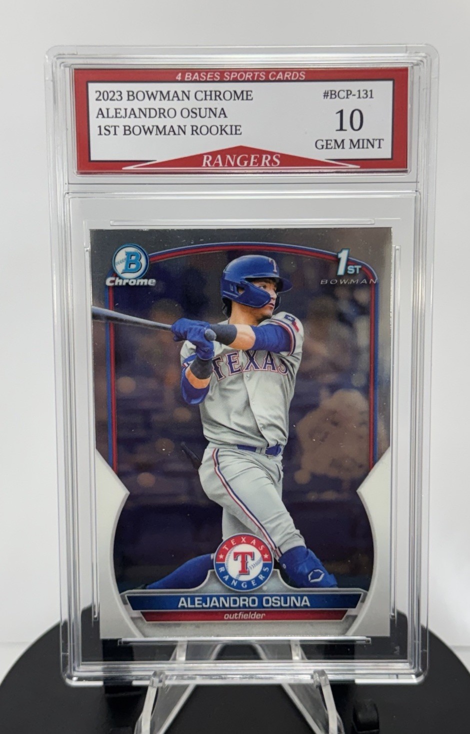 2023 Bowman Chrome Alejandro Osuna 1st Bowman Rookie Card #BCP-131 Gem Mint 10