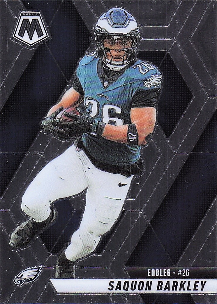 2025 Panini America, Inc. MOSAIC FOOTBALL SAQUON BARKLEY #212 PHILADELPHIA