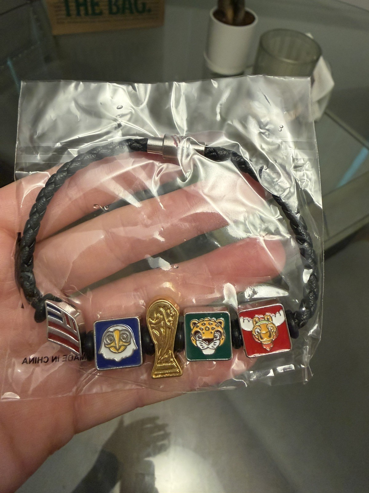 2026 FIFA World Cup Bank of America Charm Bracelet Fan Fest Exclusive LG