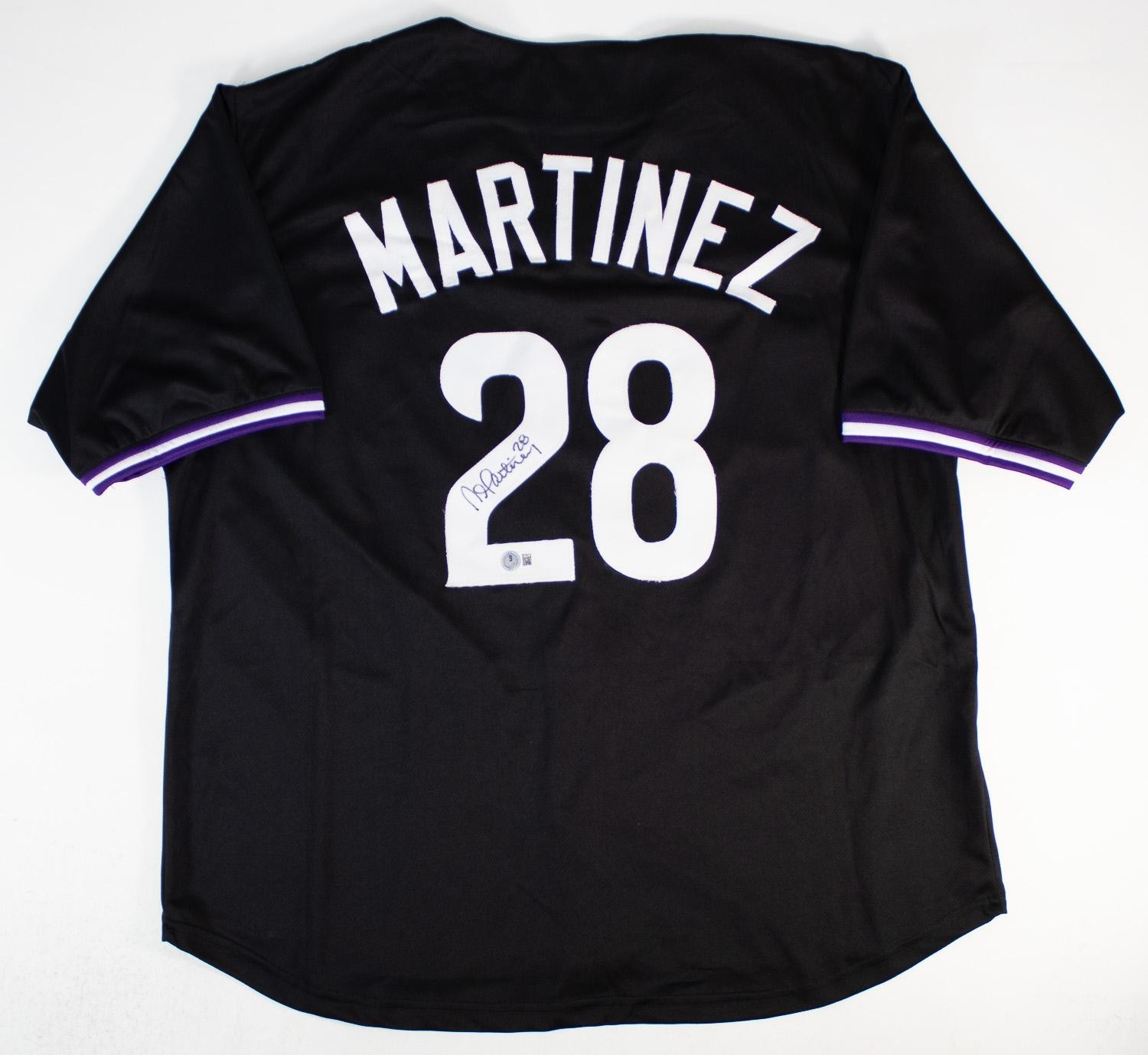 Tampa Bay Star NICK MARTINEZ Autographed Custom Jersey #28 – BECKETT CERTIFIED