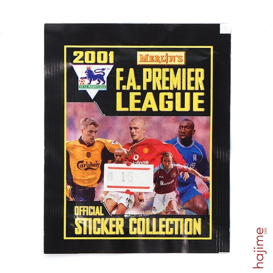 Merlin’s Premier League 2001 Stickers Box (50 Pack)