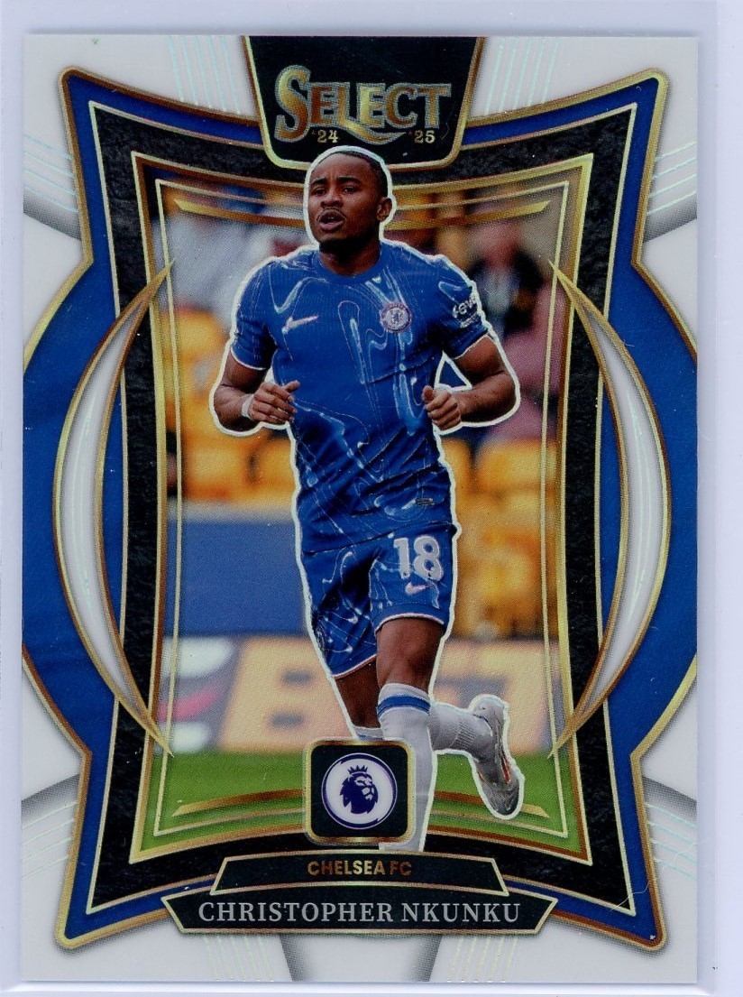 Christopher Nkunku 2024-25 Select Premier League White Terrace /20 #85 Chelsea