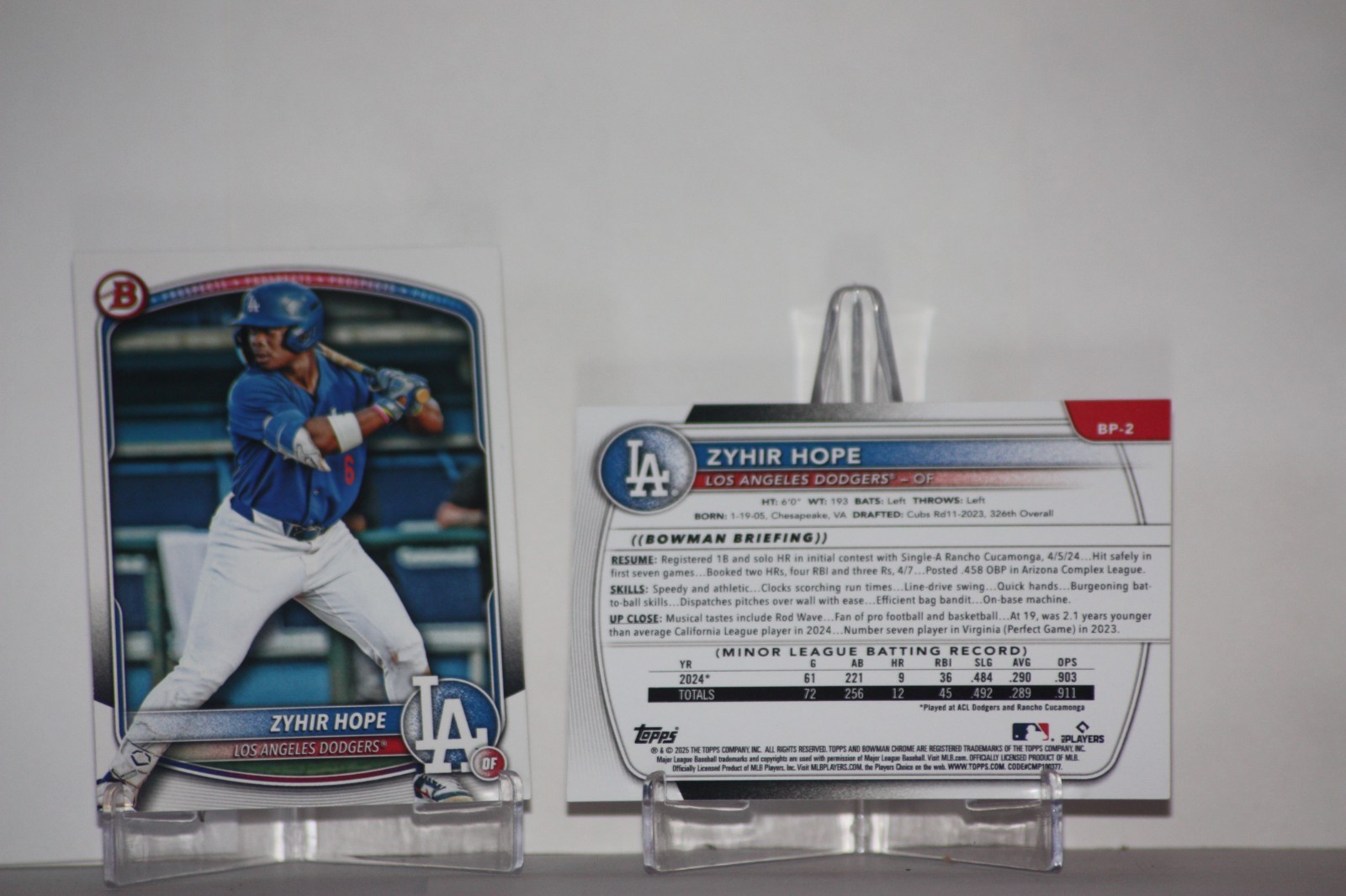 2025 Bowman – Prospects – 1st Bowman – Lots of 2 Cards **YOU PICK**