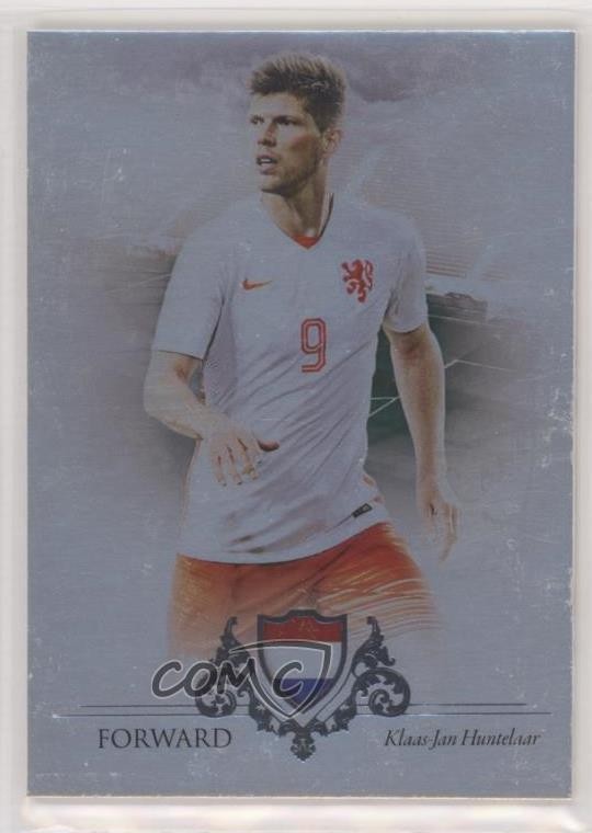 2016 Futera Unique Silver 17/21 Klaas-Jan Huntelaar #074 0s3