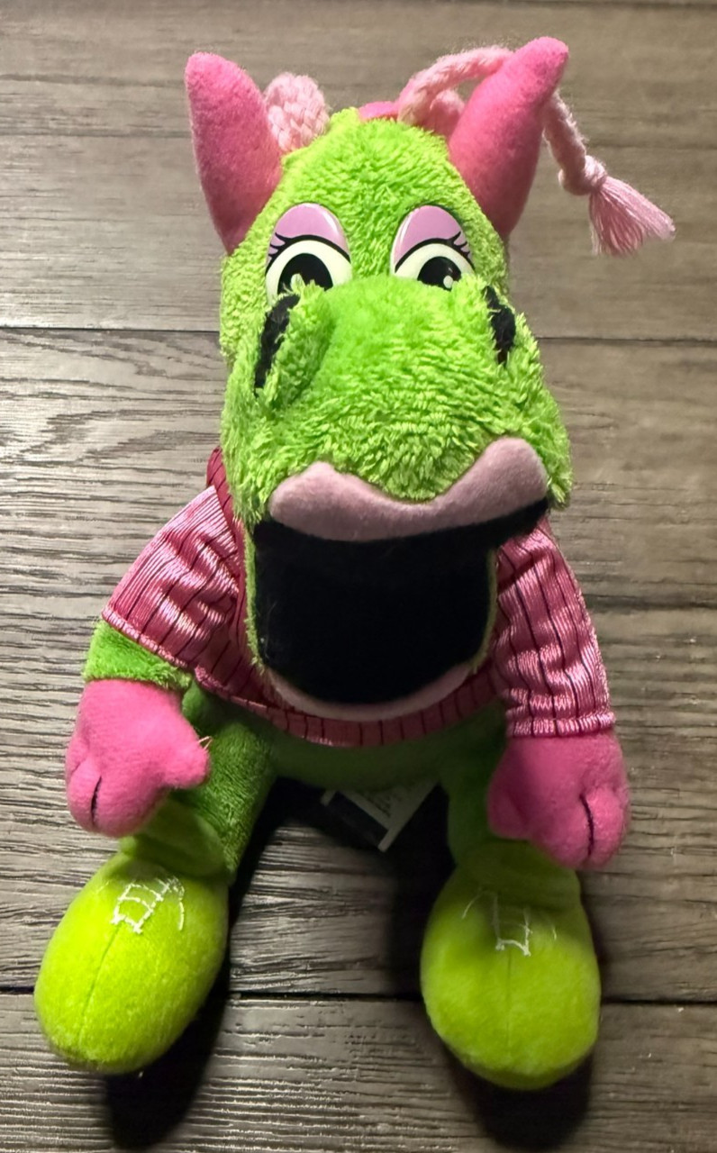Minor League Baseball Charlotte Knights Female Homer Mascot Dragon Plush 8″