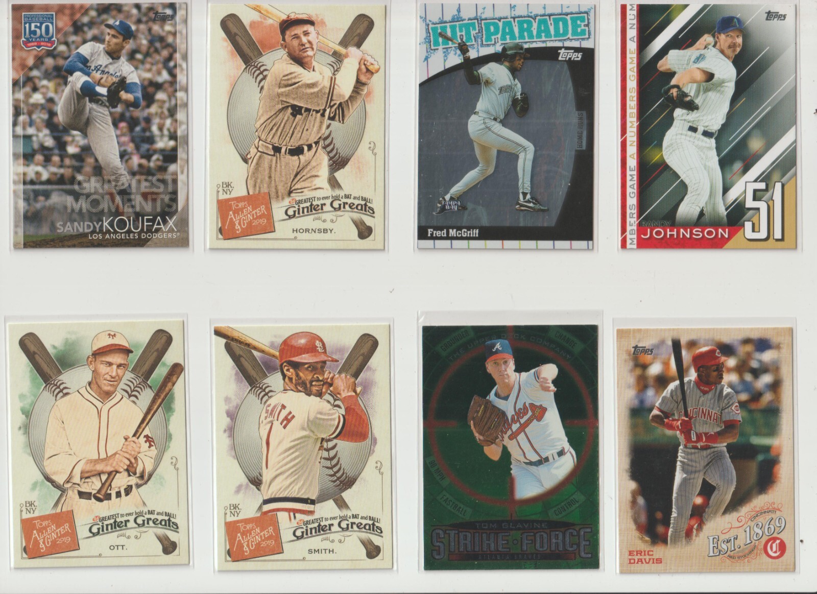 STARS/HALL OF FAMERS/ 16 CARD LOT