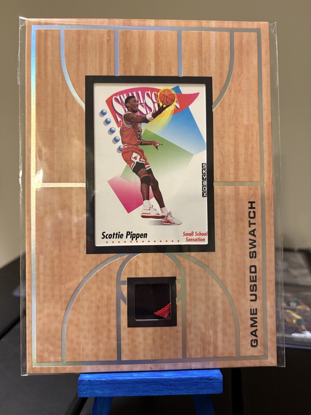 Scottie Pippen Hobby Box Super Swatch Game Used