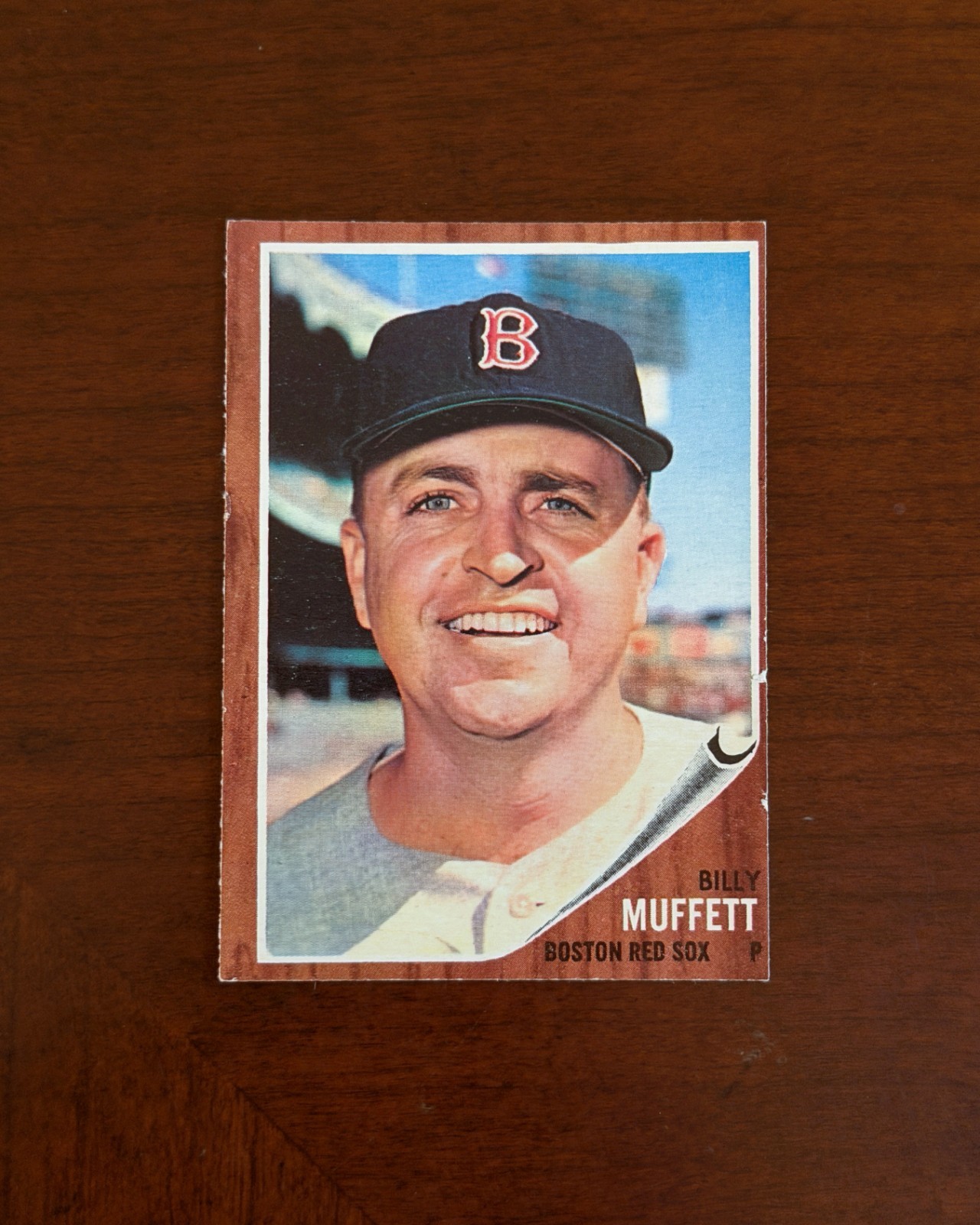 1962 Topps Baseball #336 Billy Muffett Boston Red Sox – See Pictures