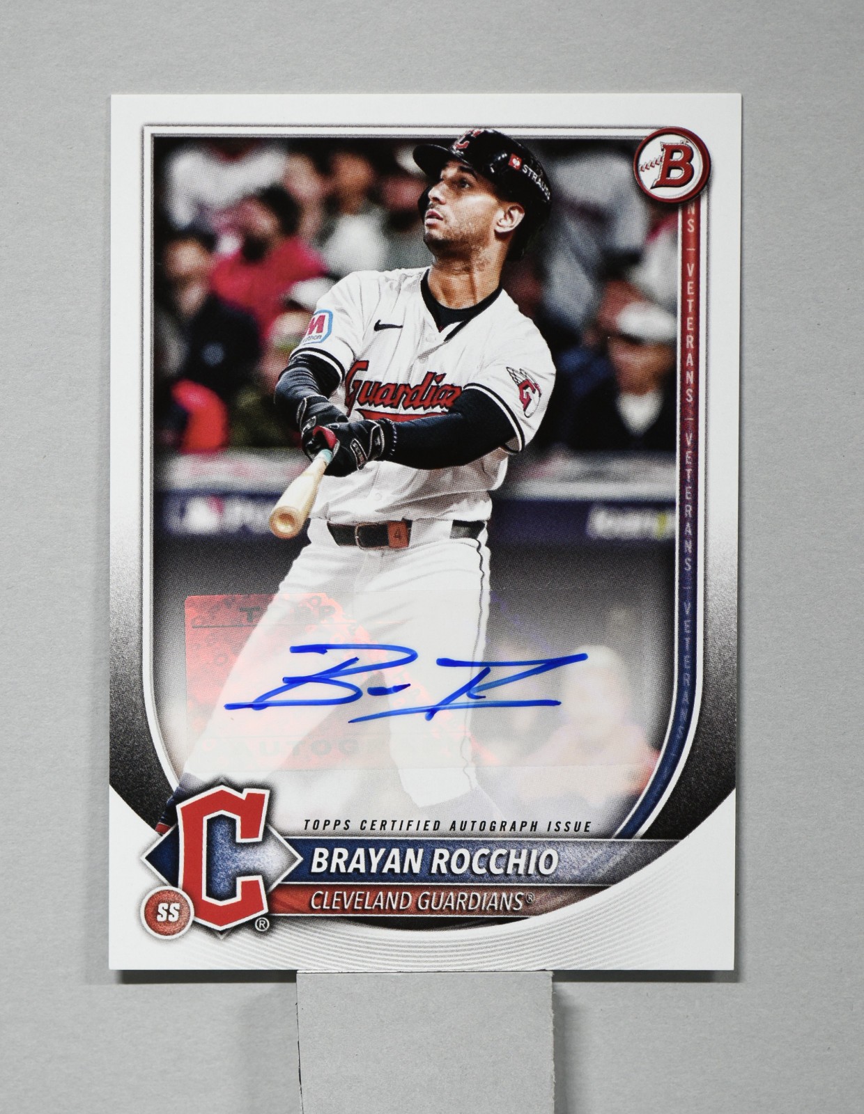 2025 Bowman – Paper Rookies and Veterans Retail Autographs Brayan Rocchio…