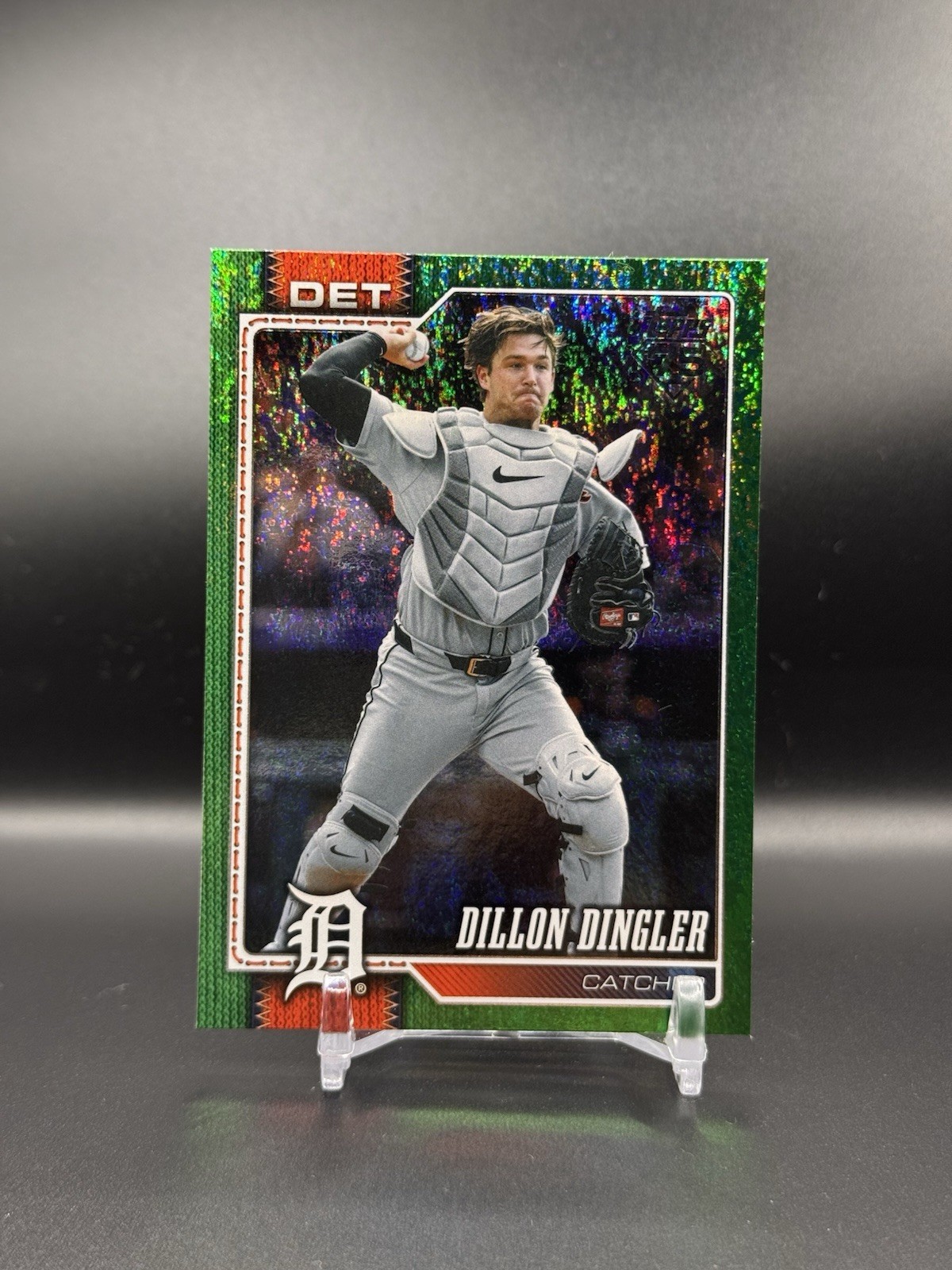 2026 Topps Series 2 Dillon Dingler Green Holo Foil /99 #351 Detroit Tigers 40/99