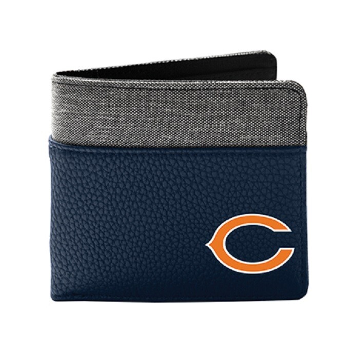 MLB PEBBLE BIFOLD Wallet CHICAGO BEARS NAVY LITTLE EARTH