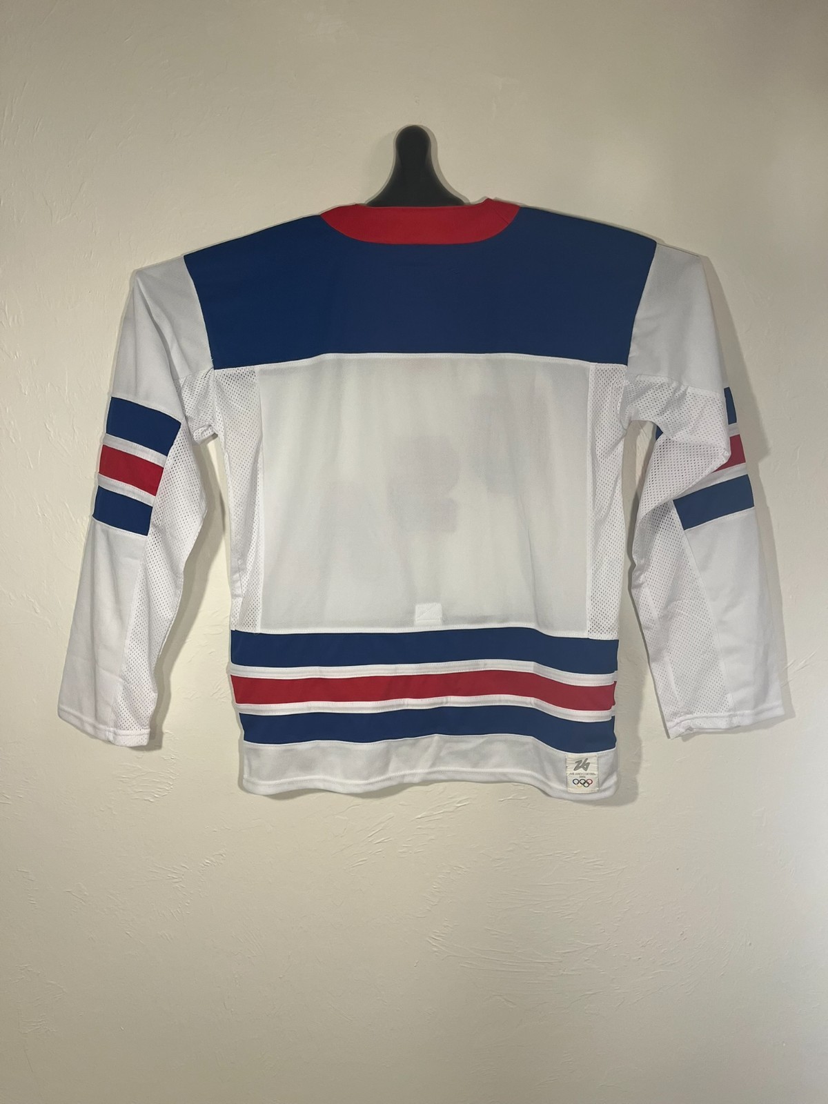 Team USA United States 2026 Olympics Hockey Jersey Blue + White New STITCHED