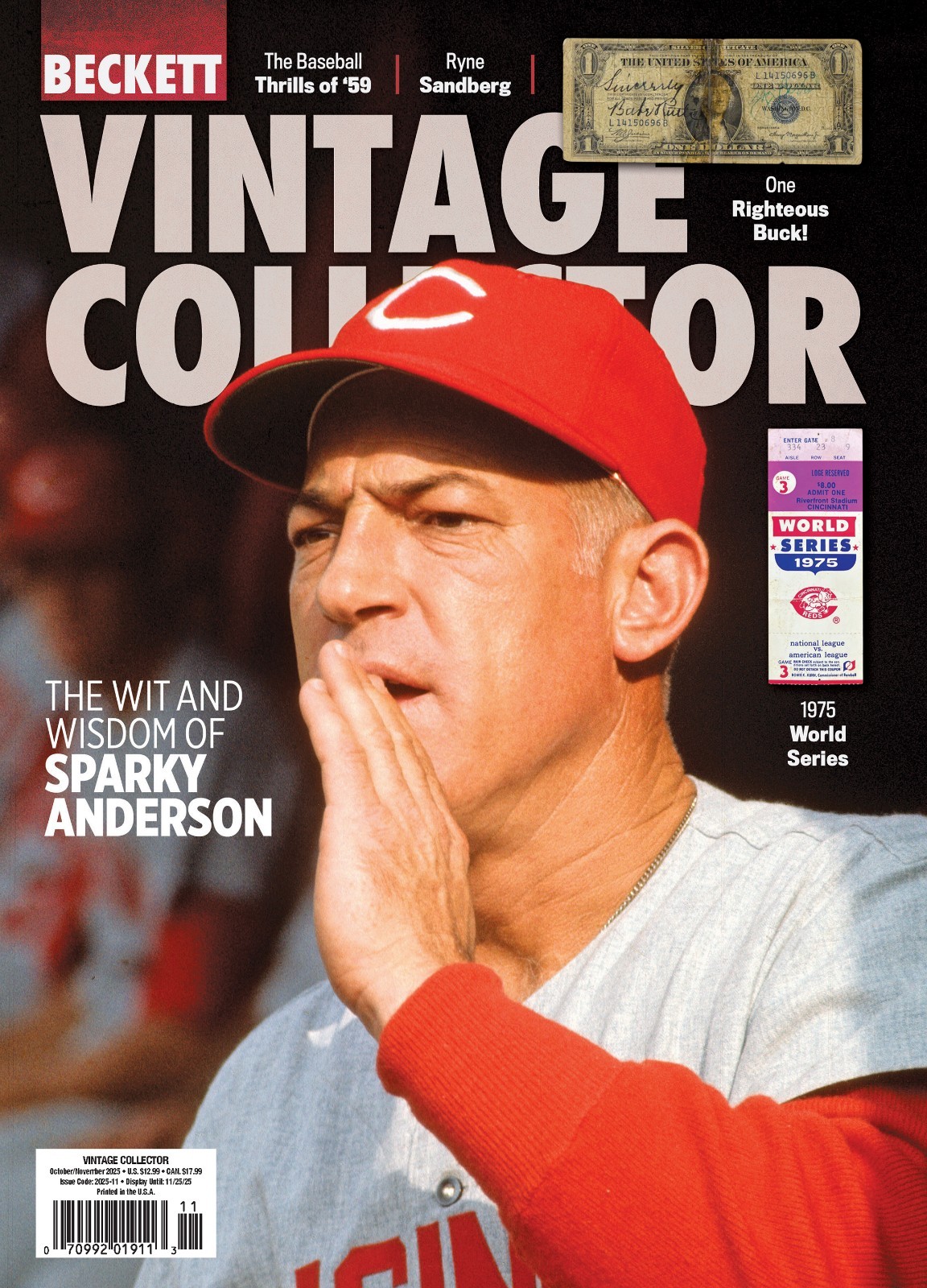 New FEB/MAR 2026 Beckett VINTAGE COLLECTOR Price Guide Maga w/LEW ALCINDER