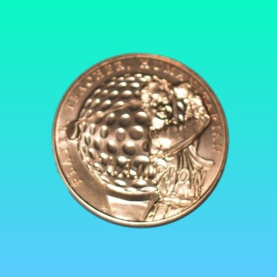 2006 Byron Nelson Coin Golf Champion- U.S. Mint Act of Congress Bronze Medallion