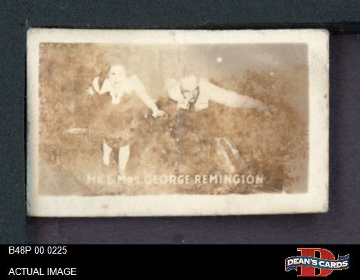 1948 Topps Magic Photo #1 Mr. and Mrs. George H General Sports 1.5 – FAIR
