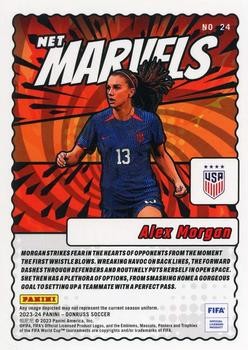 Alex Morgan 2023-24 Donruss – Net Marvels #24 – USA