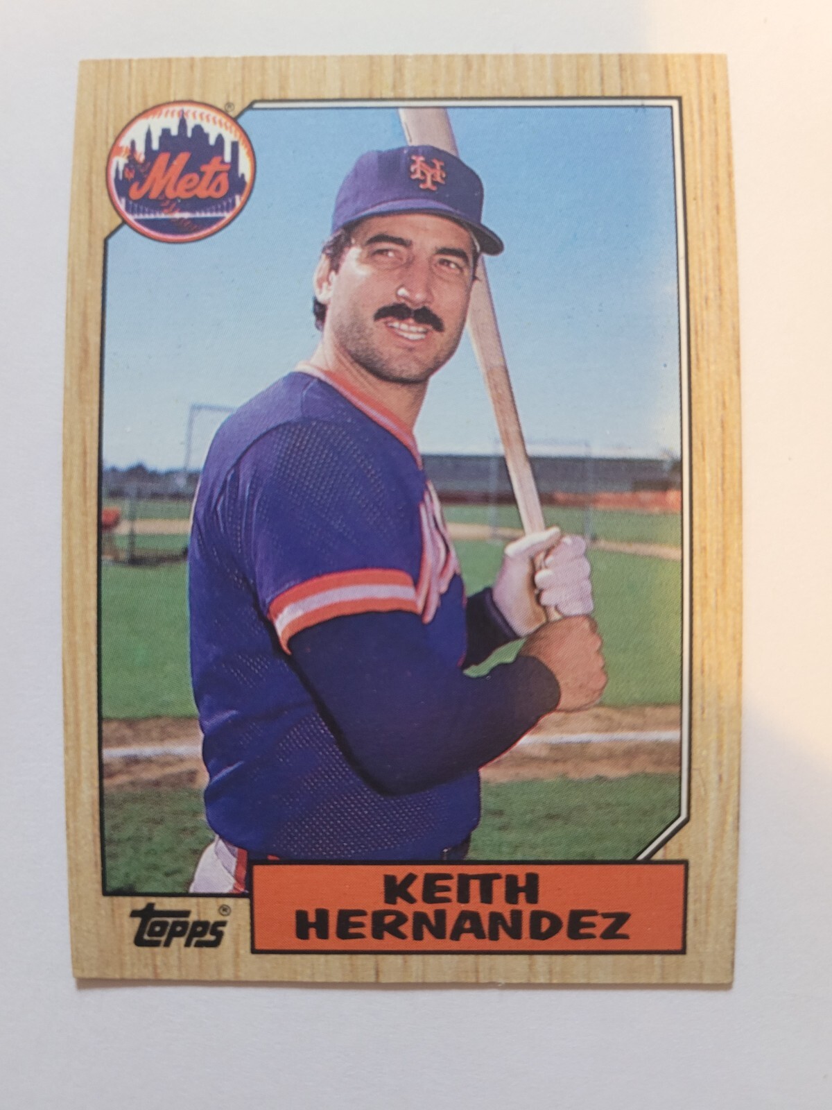 1987 TOPPS KEITH HERNANDEZ #350 NM