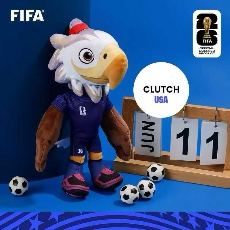2026 FIFA World Cup Canada/Mexico/United States Mascots Plush Doll 20cm