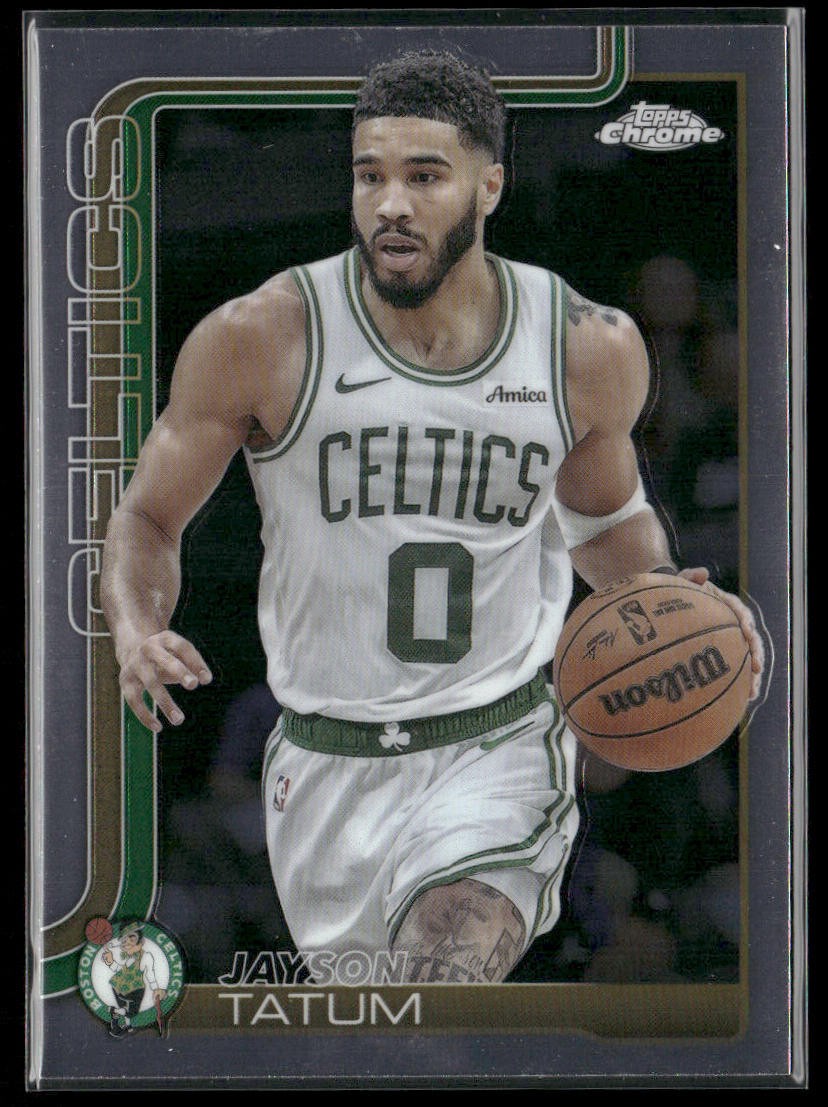 Jayson Tatum 2025-26 Topps Chrome #49 Boston Celtics 1