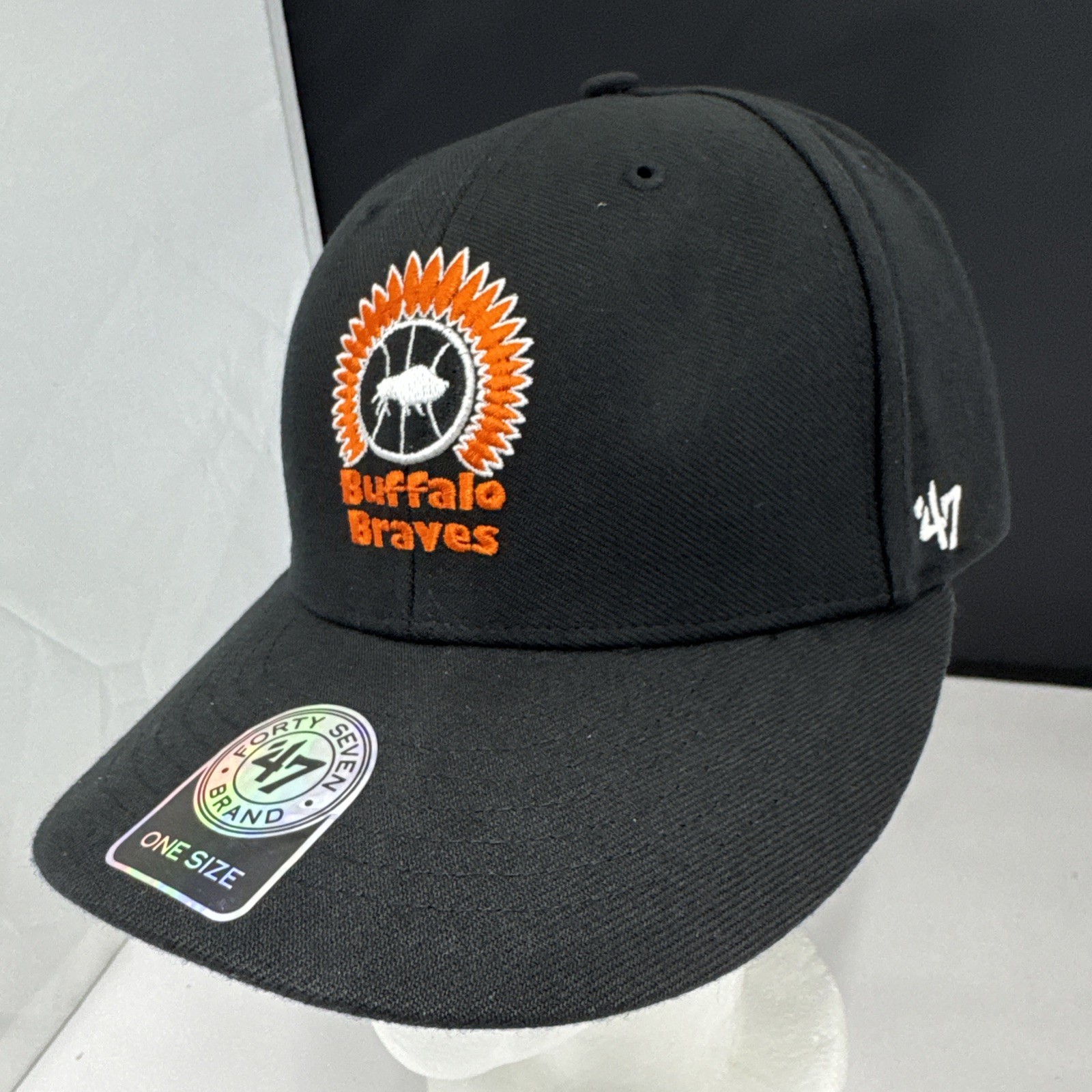 NBA Buffalo Braves ’47 Brand One Size Bullpen MVP Hardwood Classics Hat – New
