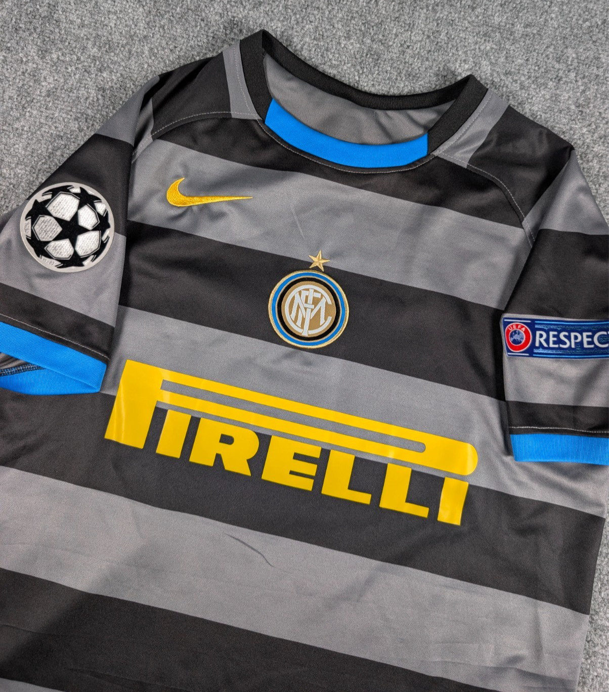 Nike Inter Milan 2020-2021 Third Away Jersey Kit Mens Large #10 Lautaro Martinez