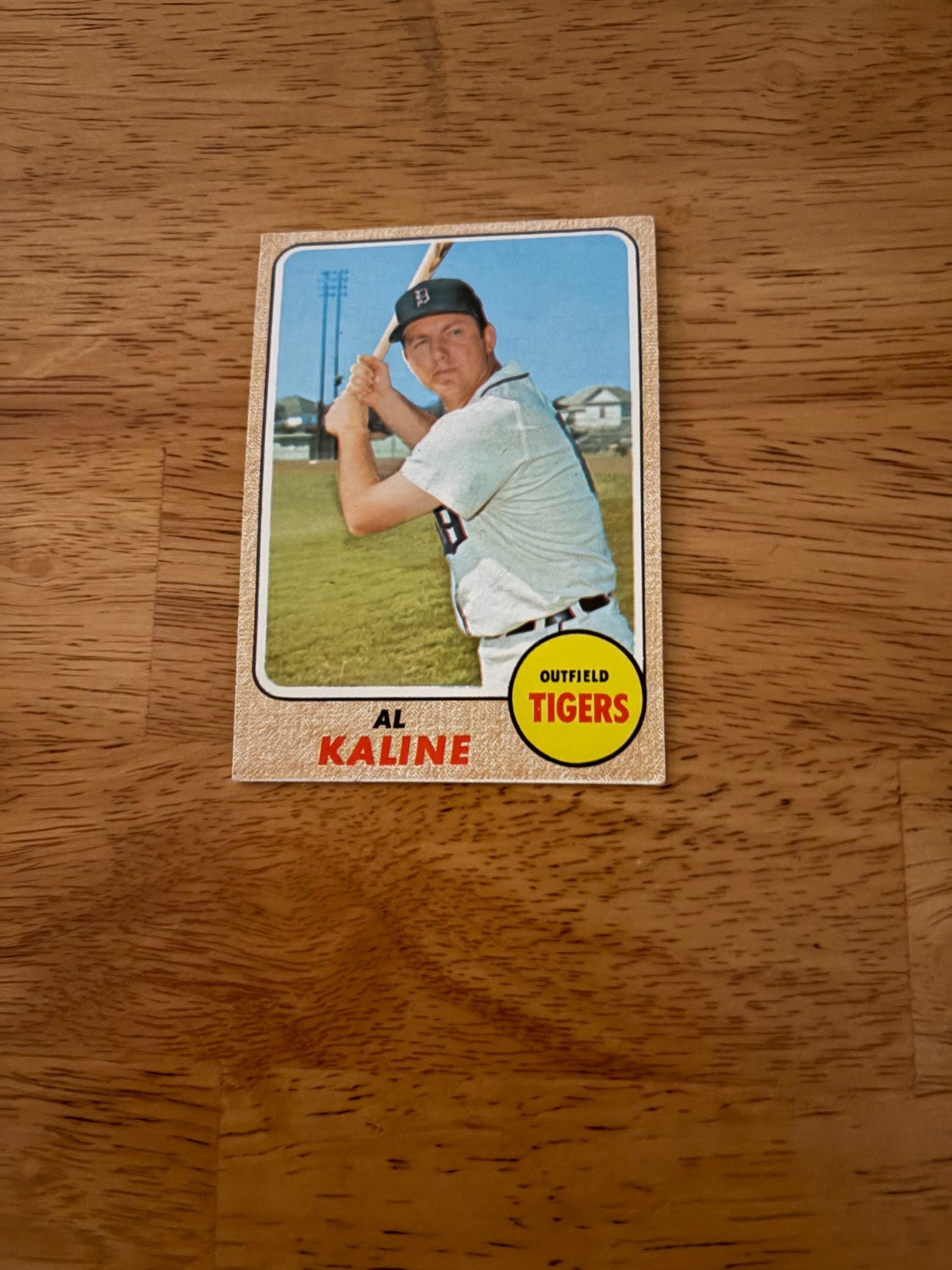 Al Kaline 1968 Topps Baseball Card #240 – Hall of Famer