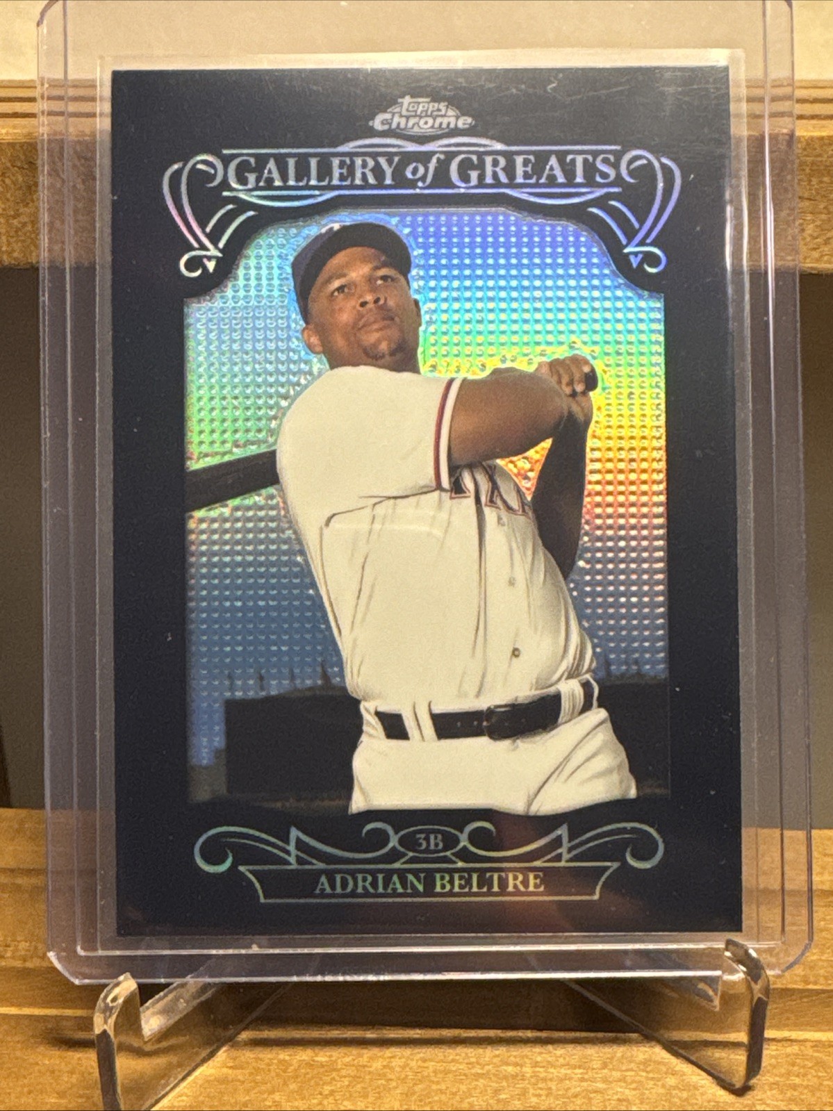 2015 Topps Chrome Gallery of Greats #GGR-11 Adrian Beltre – Texas Rangers