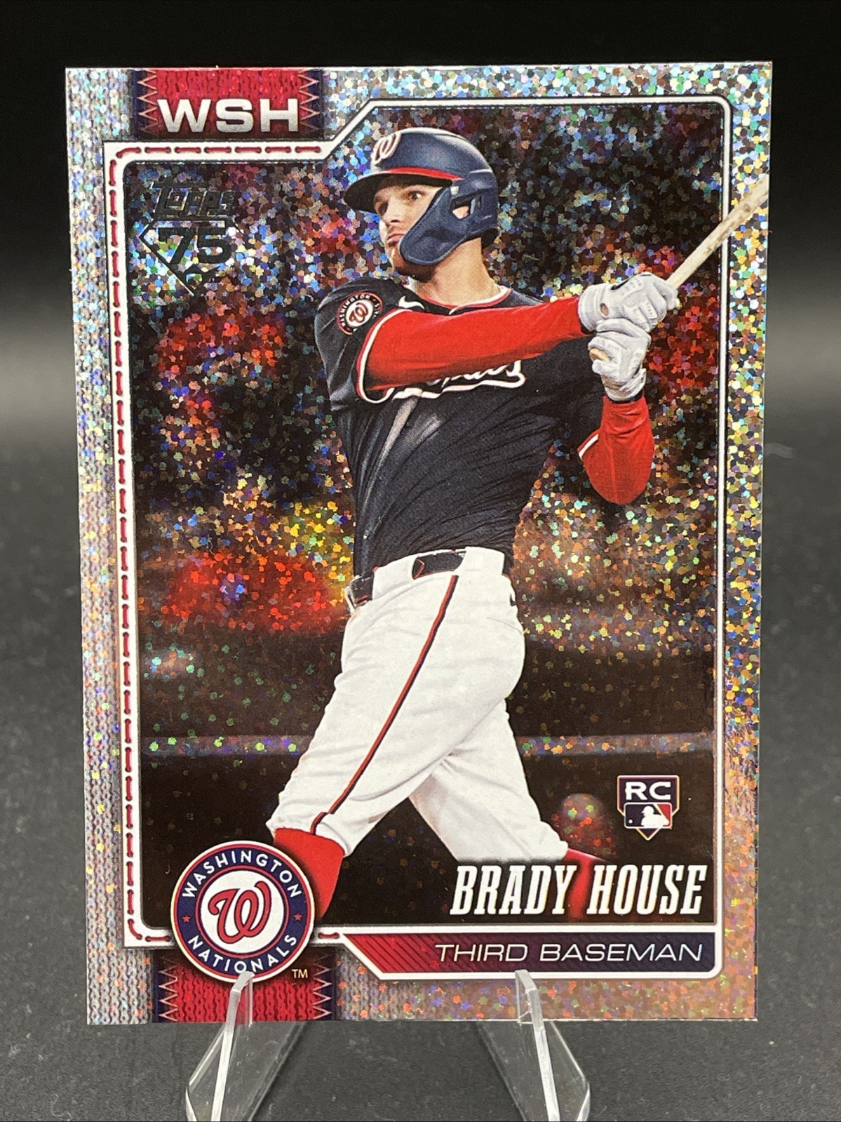 Brady House Rookie 2026 Topps Series 1 #170 Confetti Foil RC SP Nationals