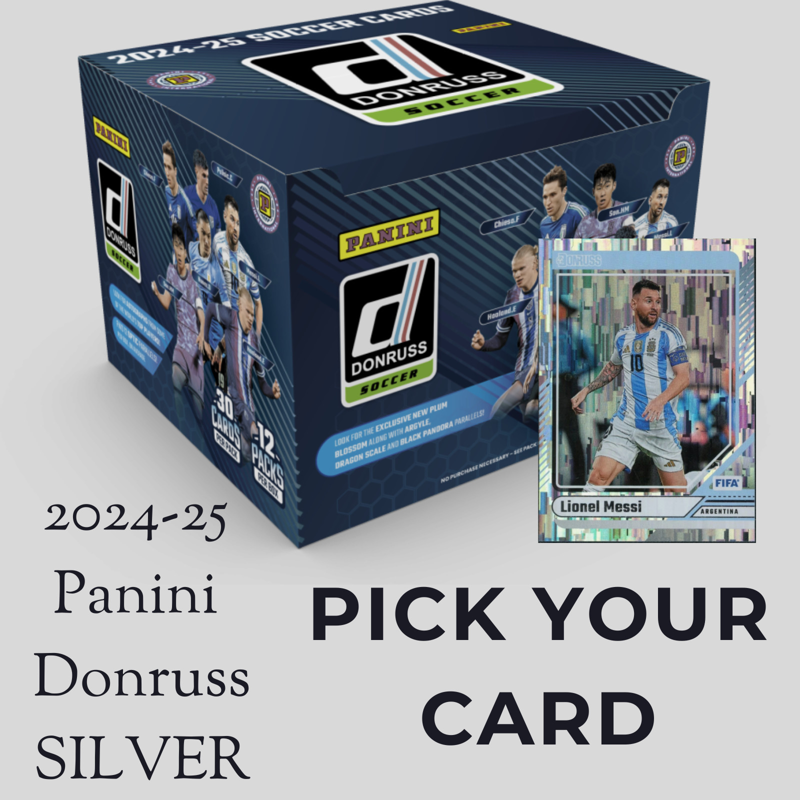 2024-25 Panini Donruss FIFA Soccer Pick Your Card SILVER 1-175 Complete Your Set