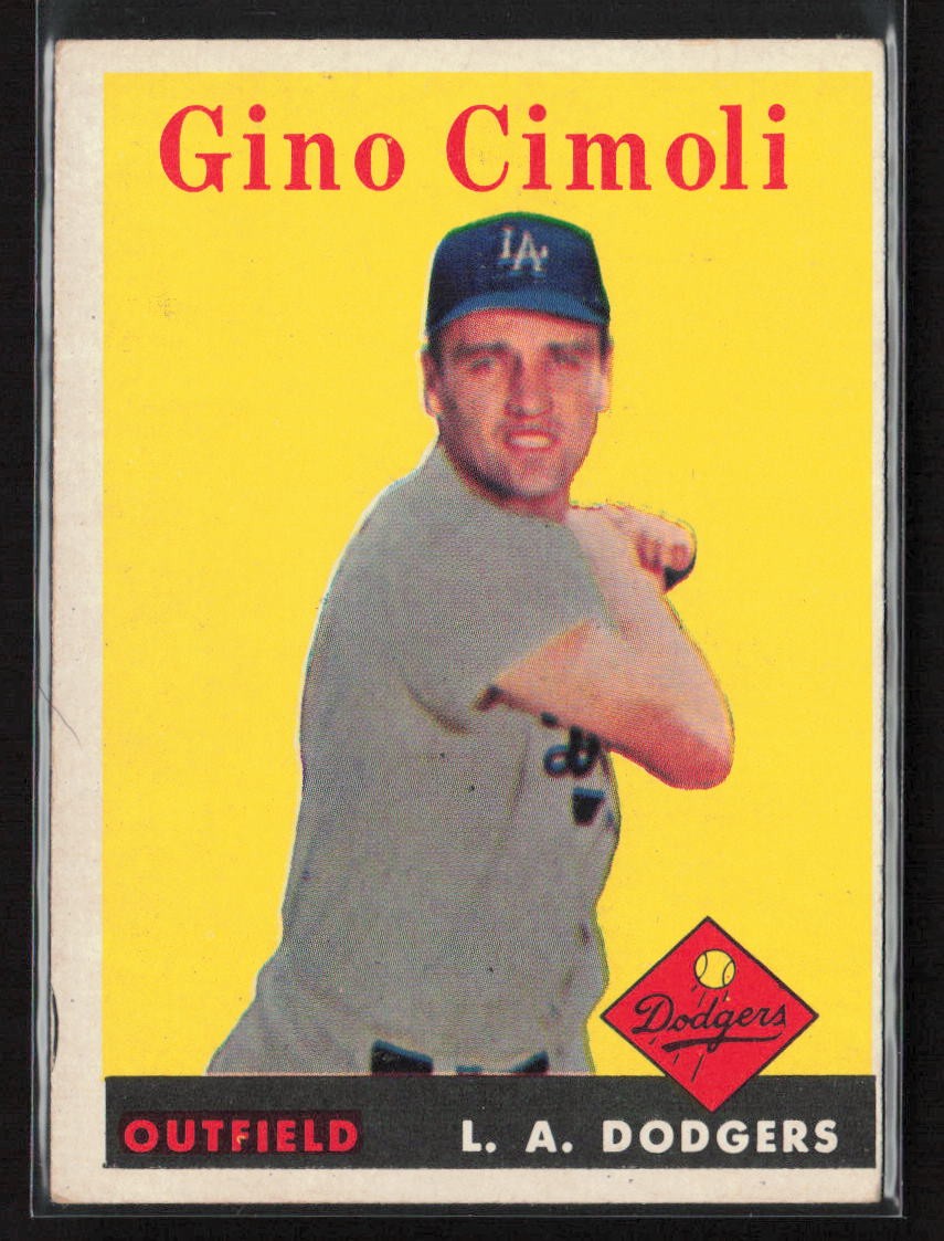 1958 Topps #286 Gino Cimoli (GD-VG)