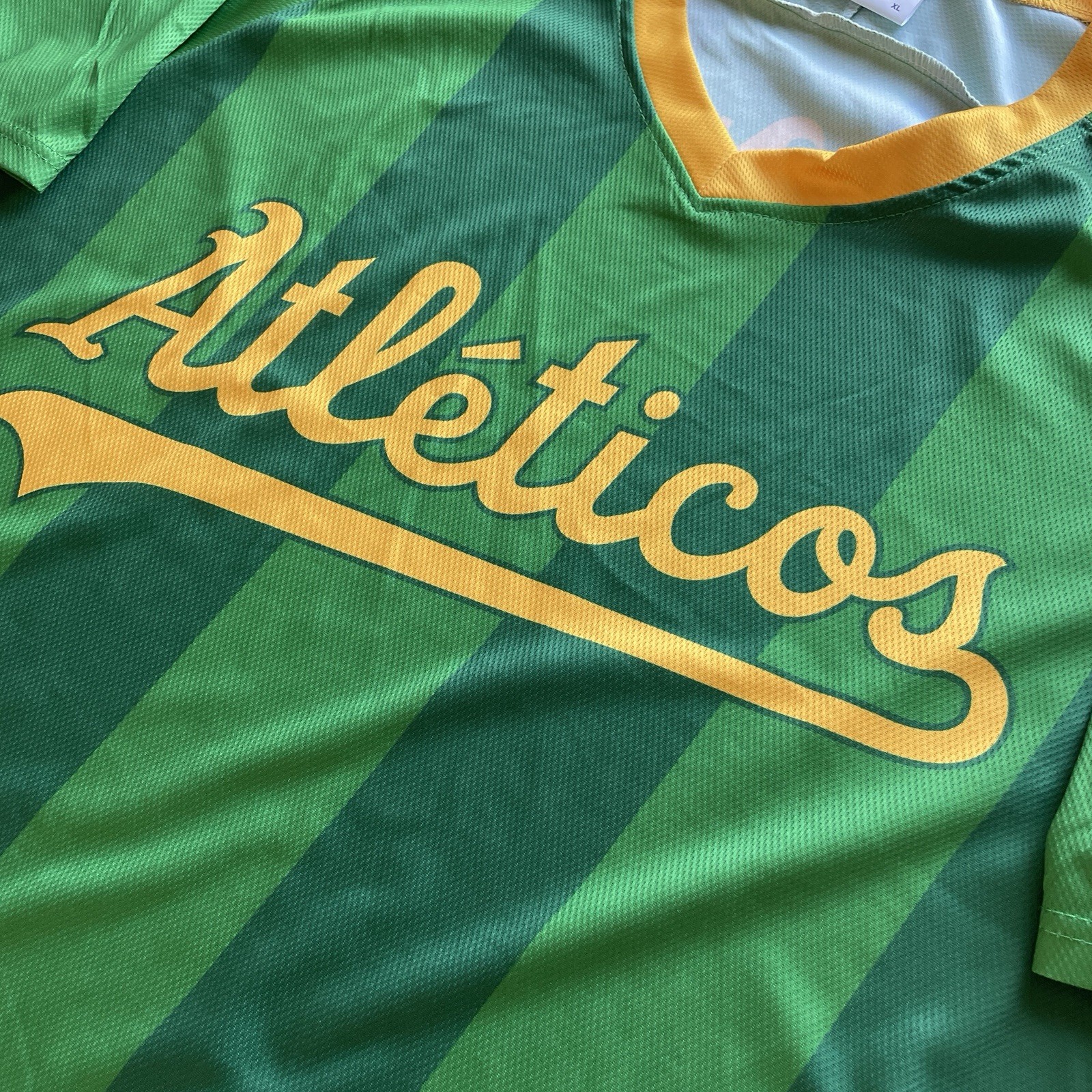 Oakland Athleticos A’s Soccer Futbol Jersey -XL -Latin Hispanic Night SGA 9/2024