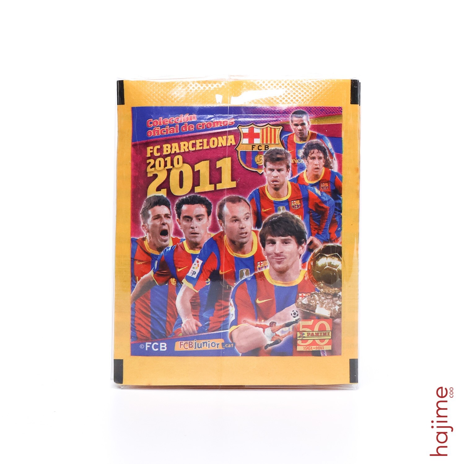 2010-11 Panini FC Barcelona Stickers Sealed Pack (150 Packets)
