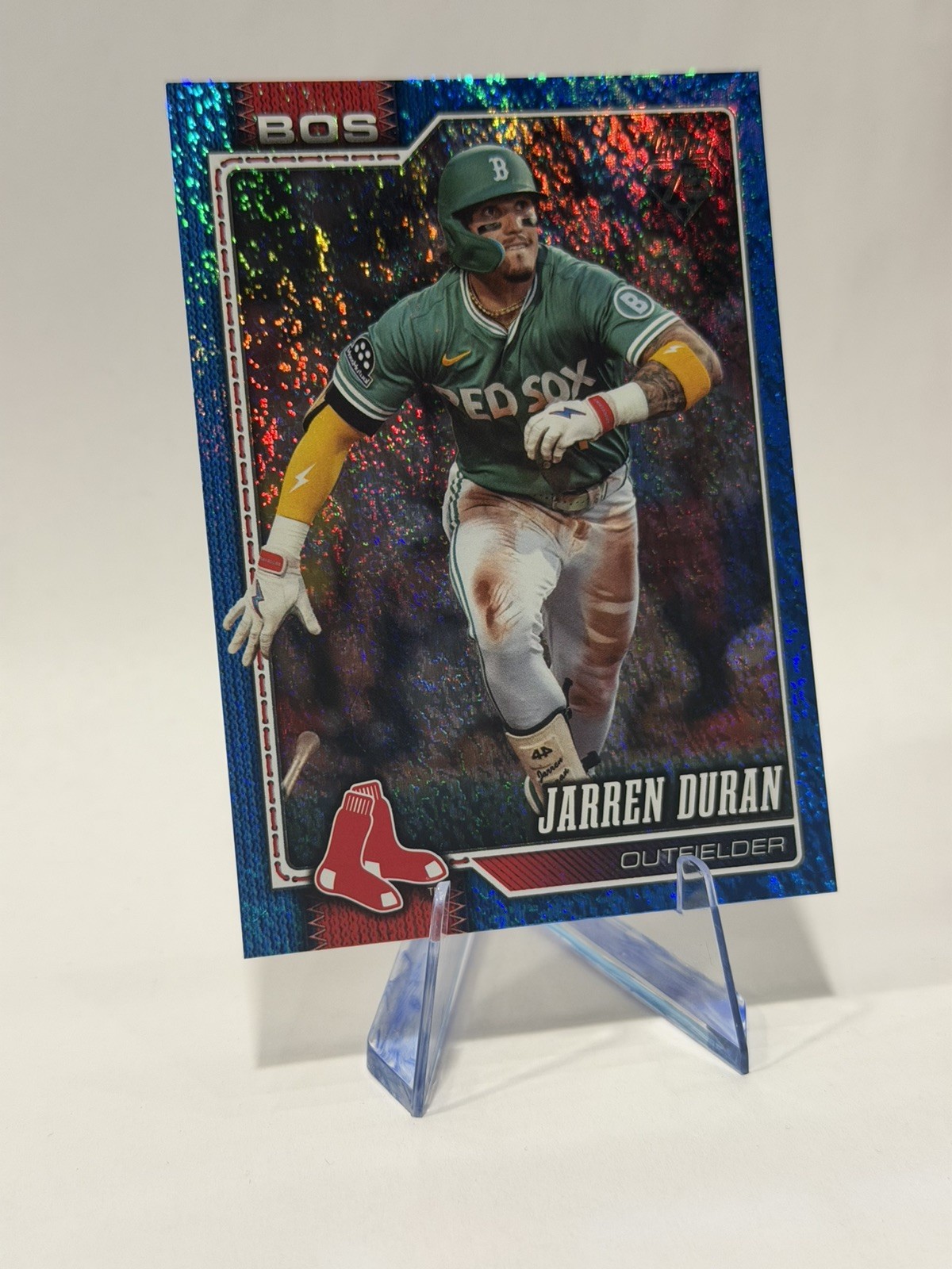 2026 Topps Series 2 – Jarren Duran Holo Foil Blue /150 #560 Boston Red Sox SP