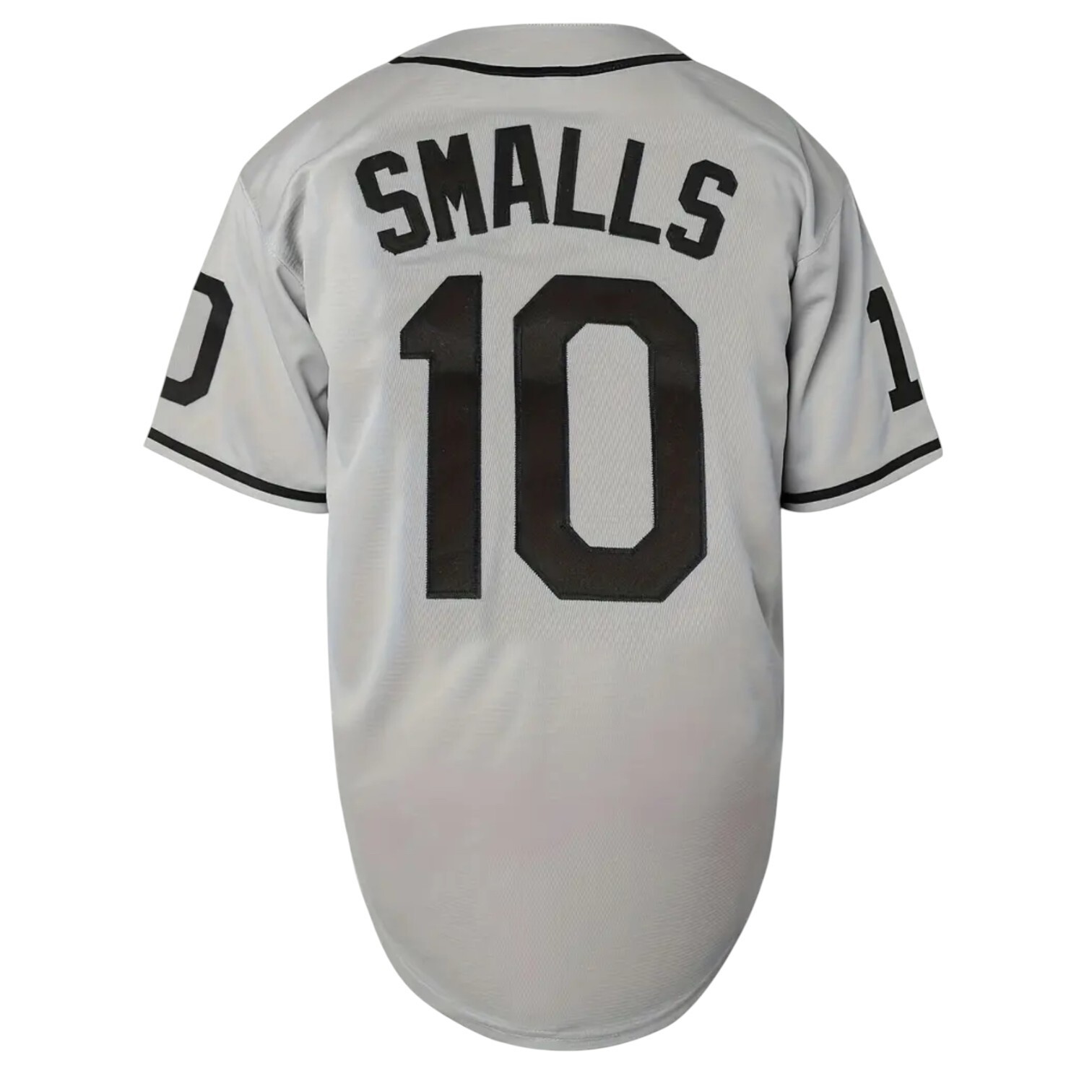 Sandlot Baseball Jersey Smalls #10 Stitched Gray Men’s Size 3XL XXXL