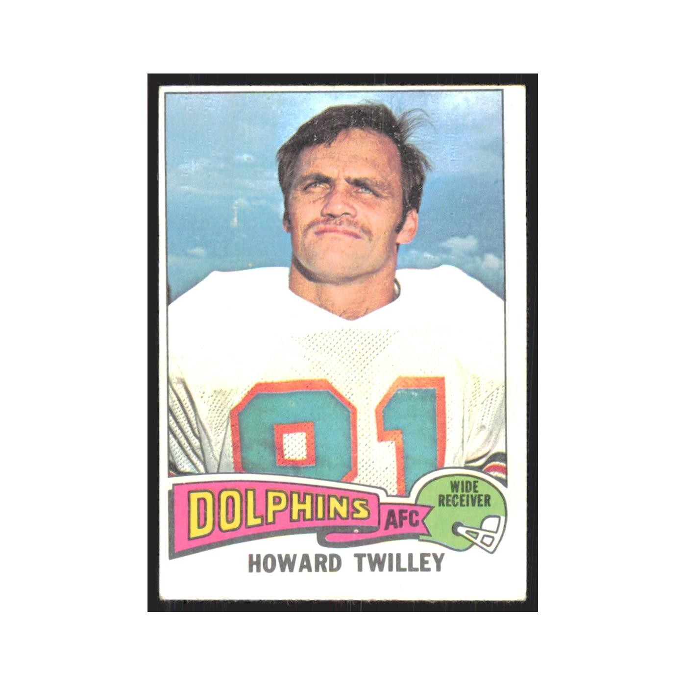 1975 Topps Howard Twilley Dolphins #128.0