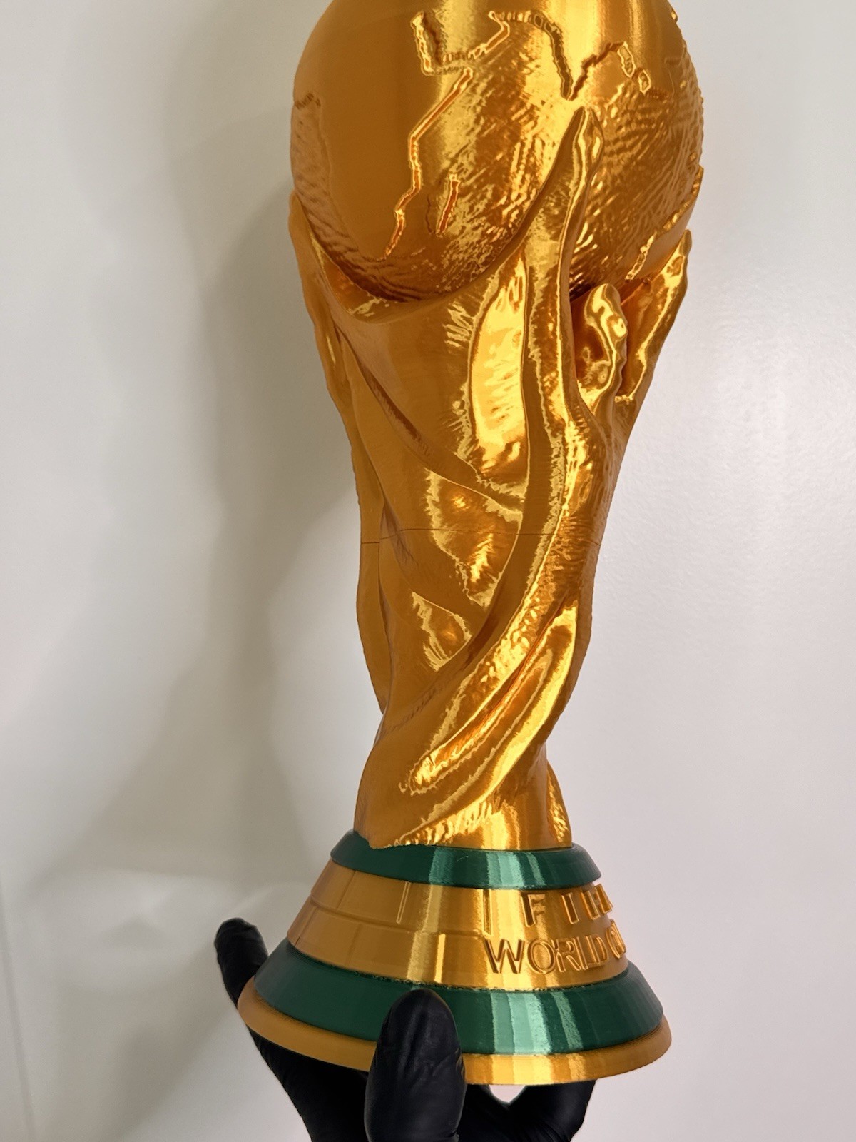 2026 World Cup Trophy Replica 14.5” Soccer Cup 3D Printed Gold TikTok